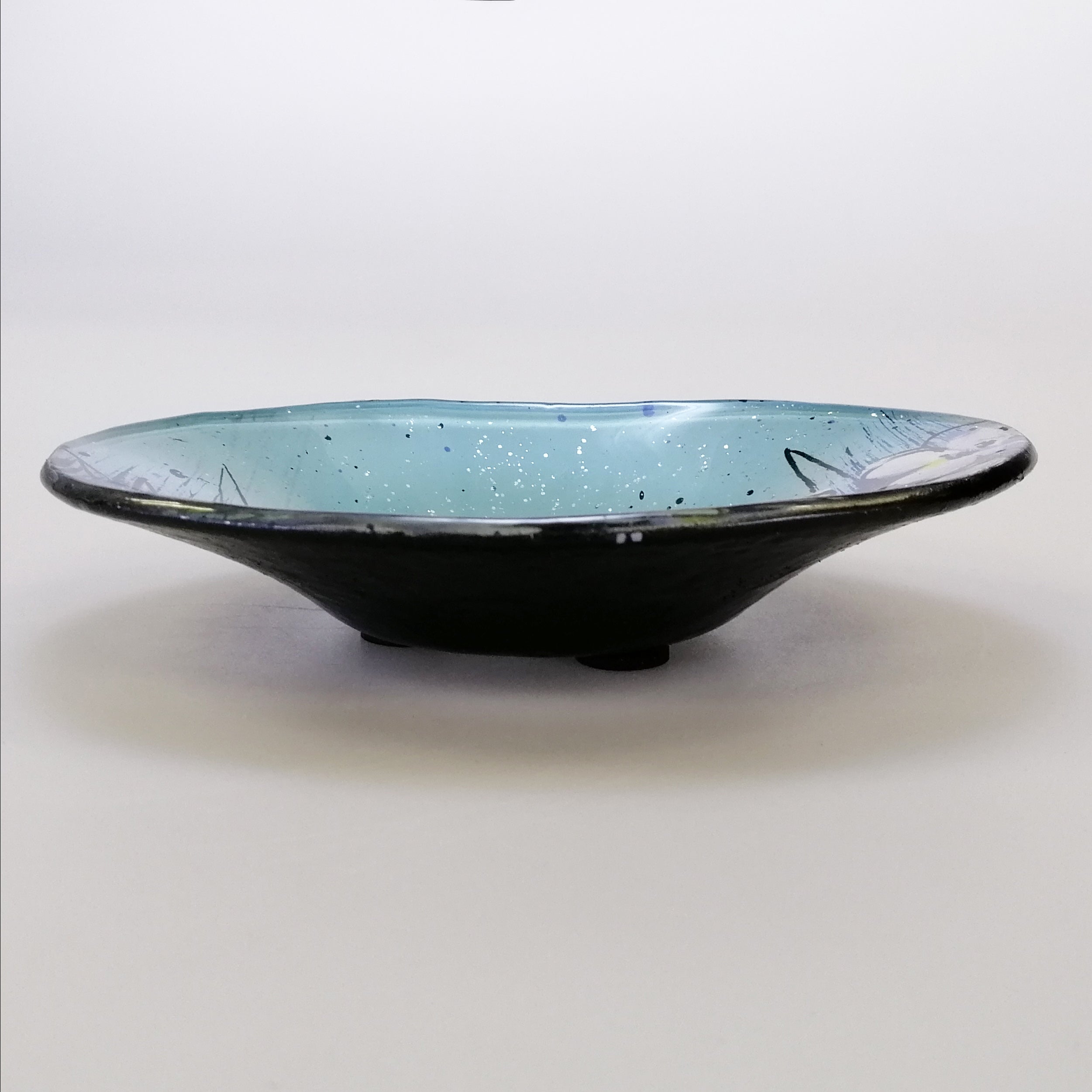 Small Oval Dish - Forget Me Not
