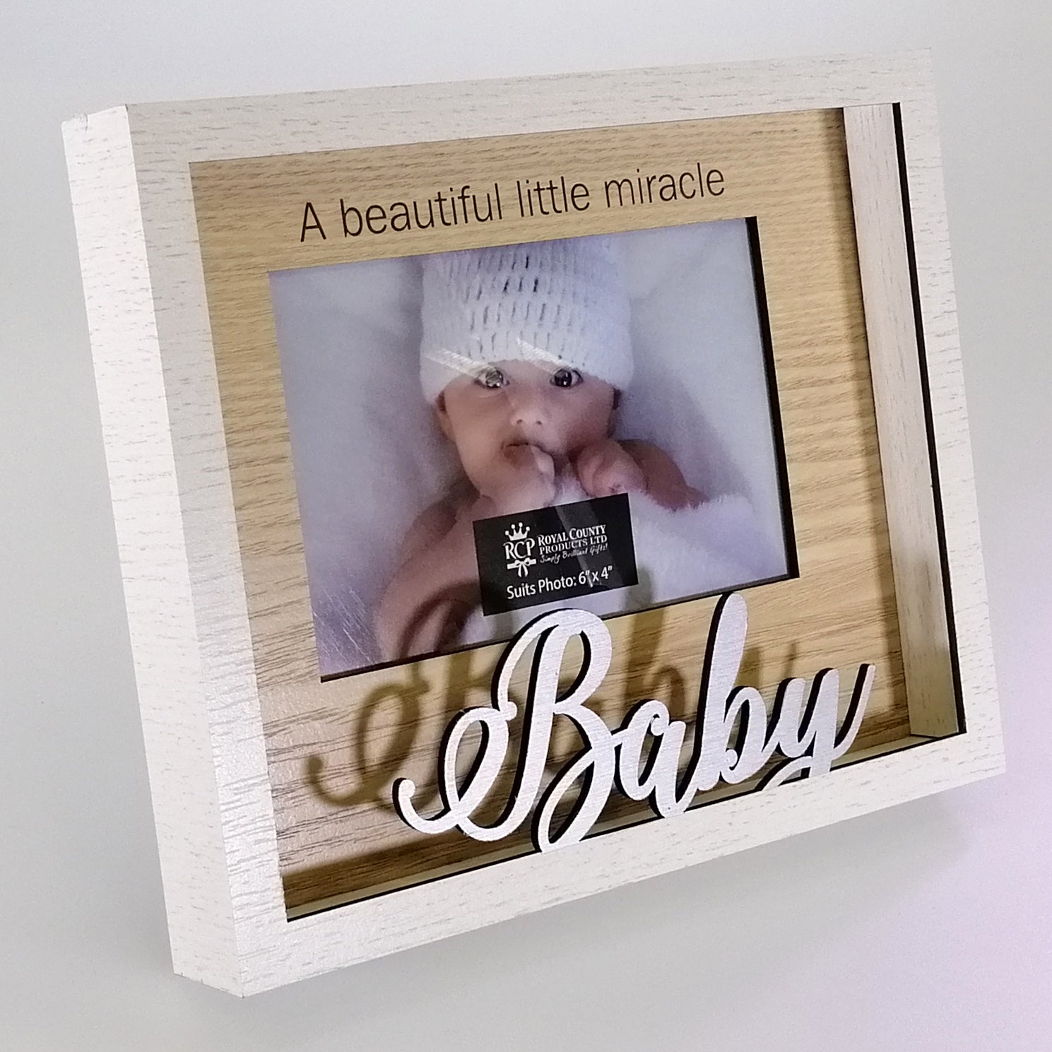 Beautiful Miracle Frame 4"x 6" - Baby