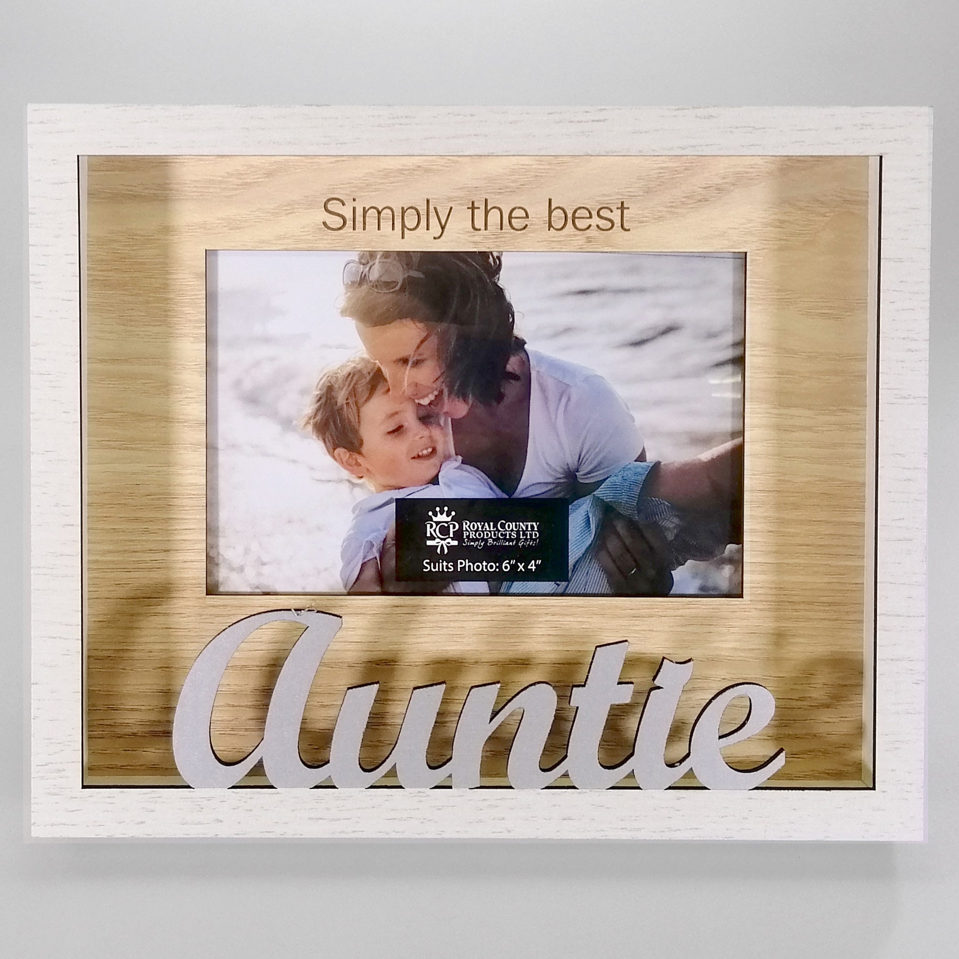 Simply the Best Frame 4"x 6" - Auntie