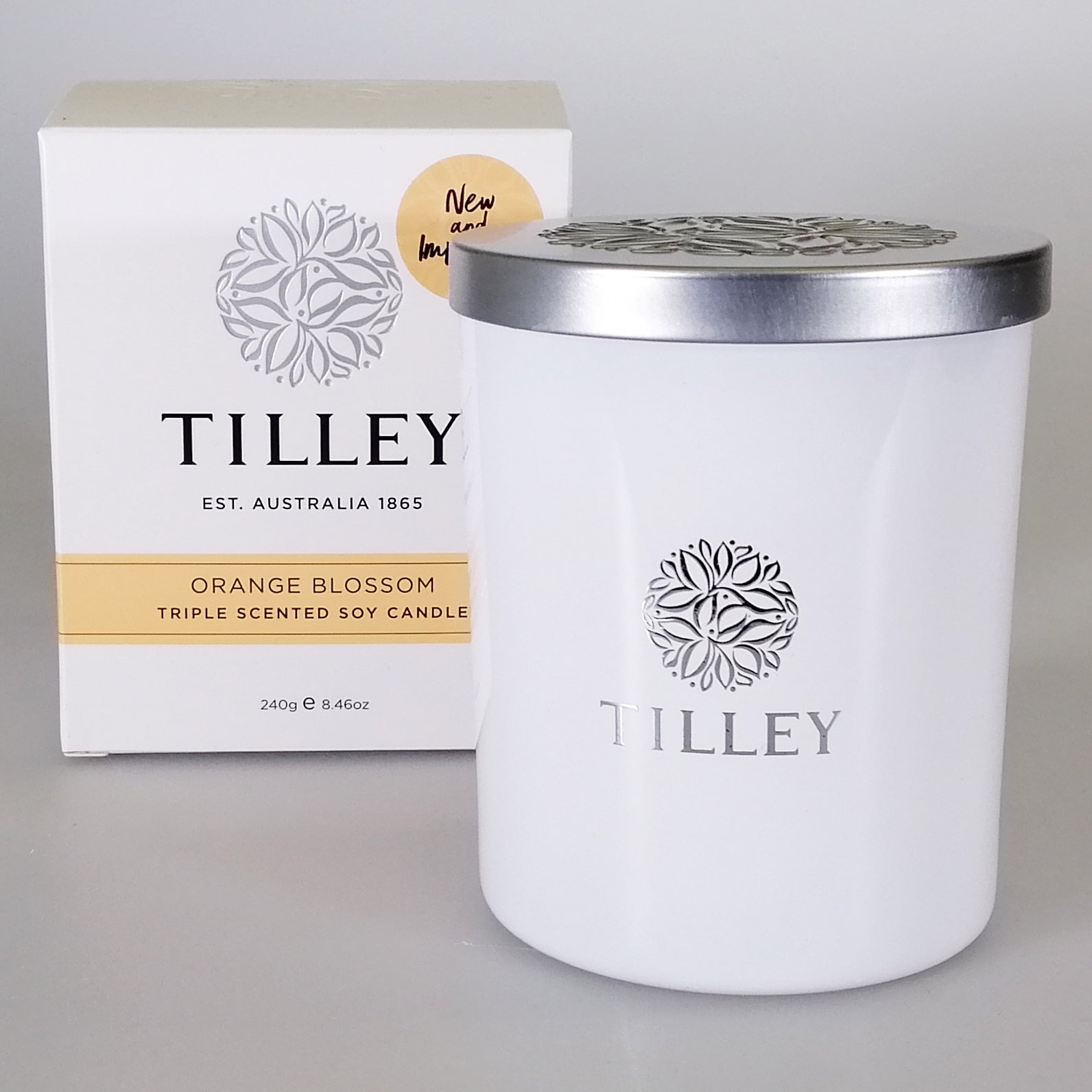 Tilley Soy Scented Candle - Orange Blossom