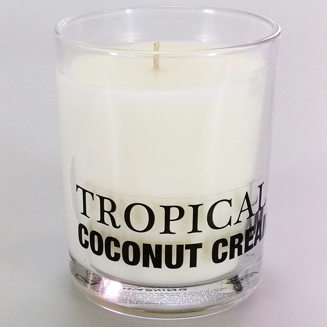 Vegetable Wax Candle - Tropical Coconut Cream - 240g