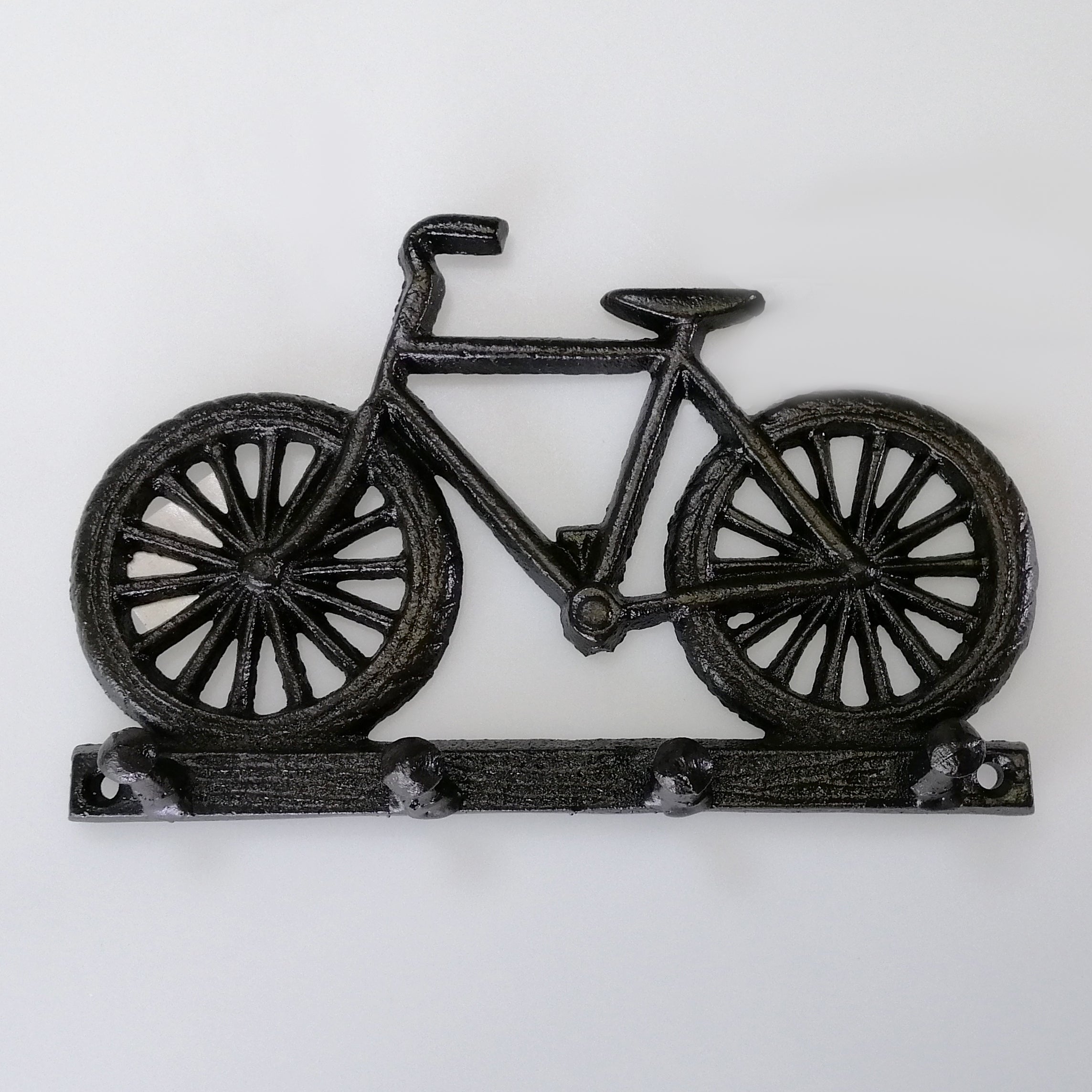 Cast Iron Wall Hooks - Bicycle