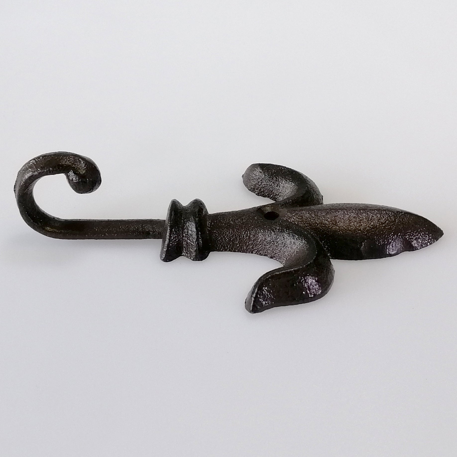 Cast Iron Wall Hook - Fleur De Lis