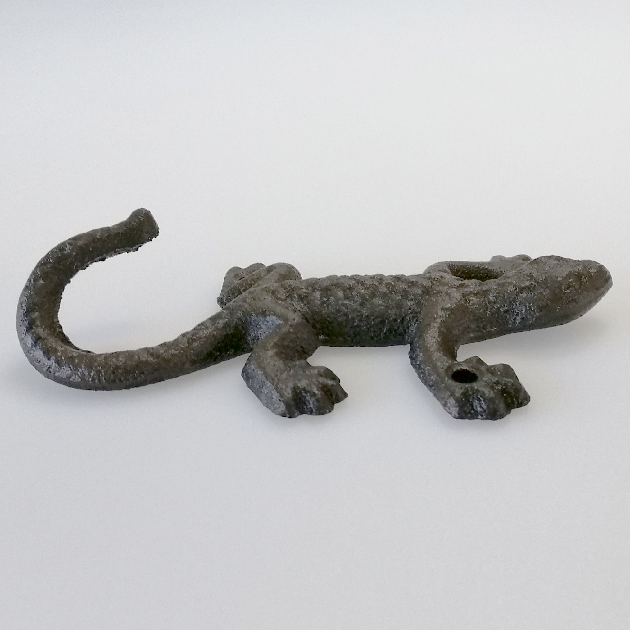 Cast Iron Wall Hook - Small Lizard