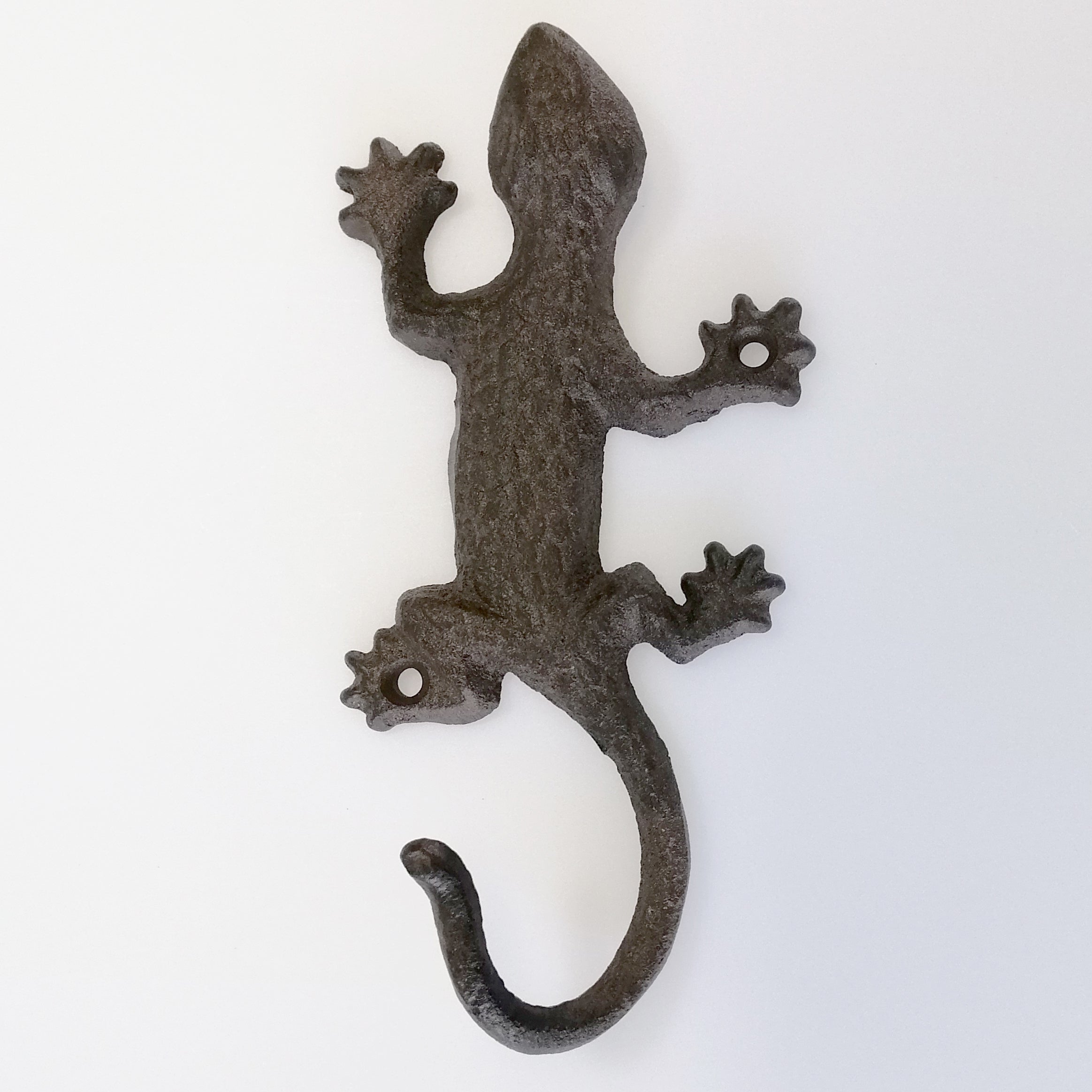 Cast Iron Wall Hook - Lizard