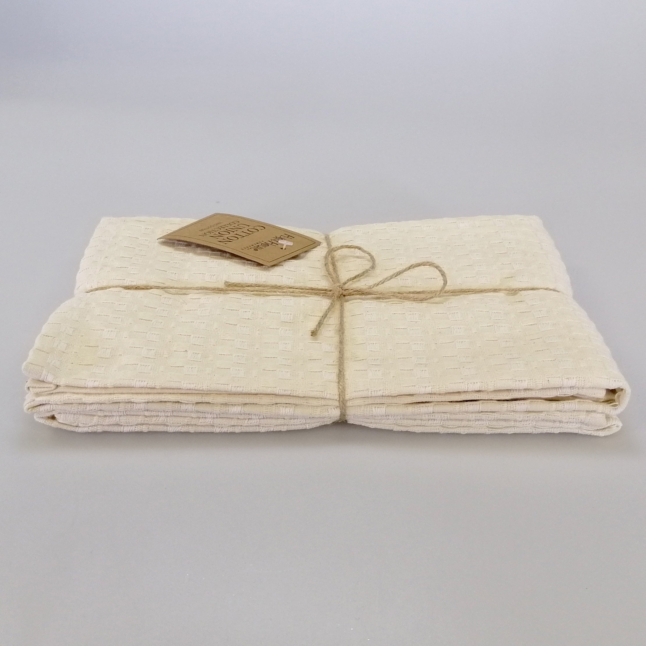 Tea Towel - Cotton Union Natural - Set of 2