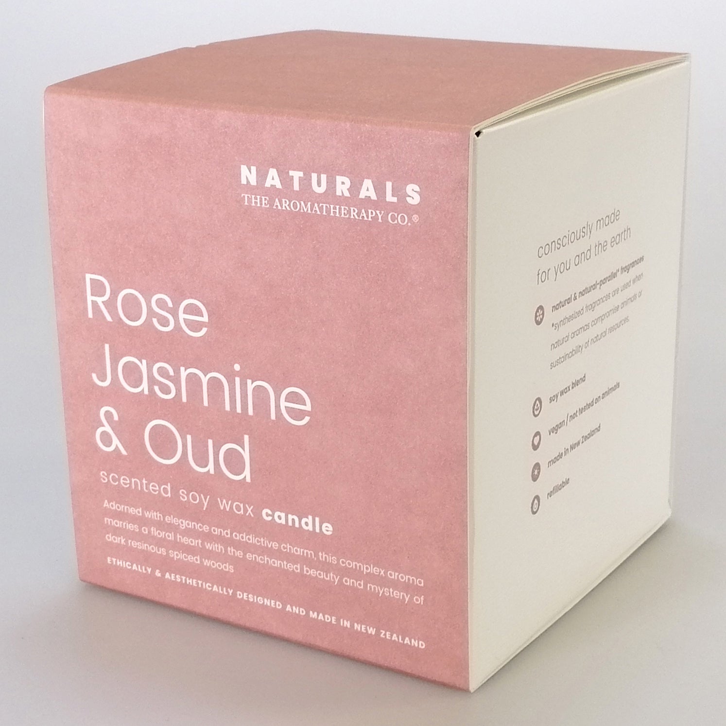 The Aromatherapy Co. Naturals - Rose Jasmine & Oud Soy Wax Candle