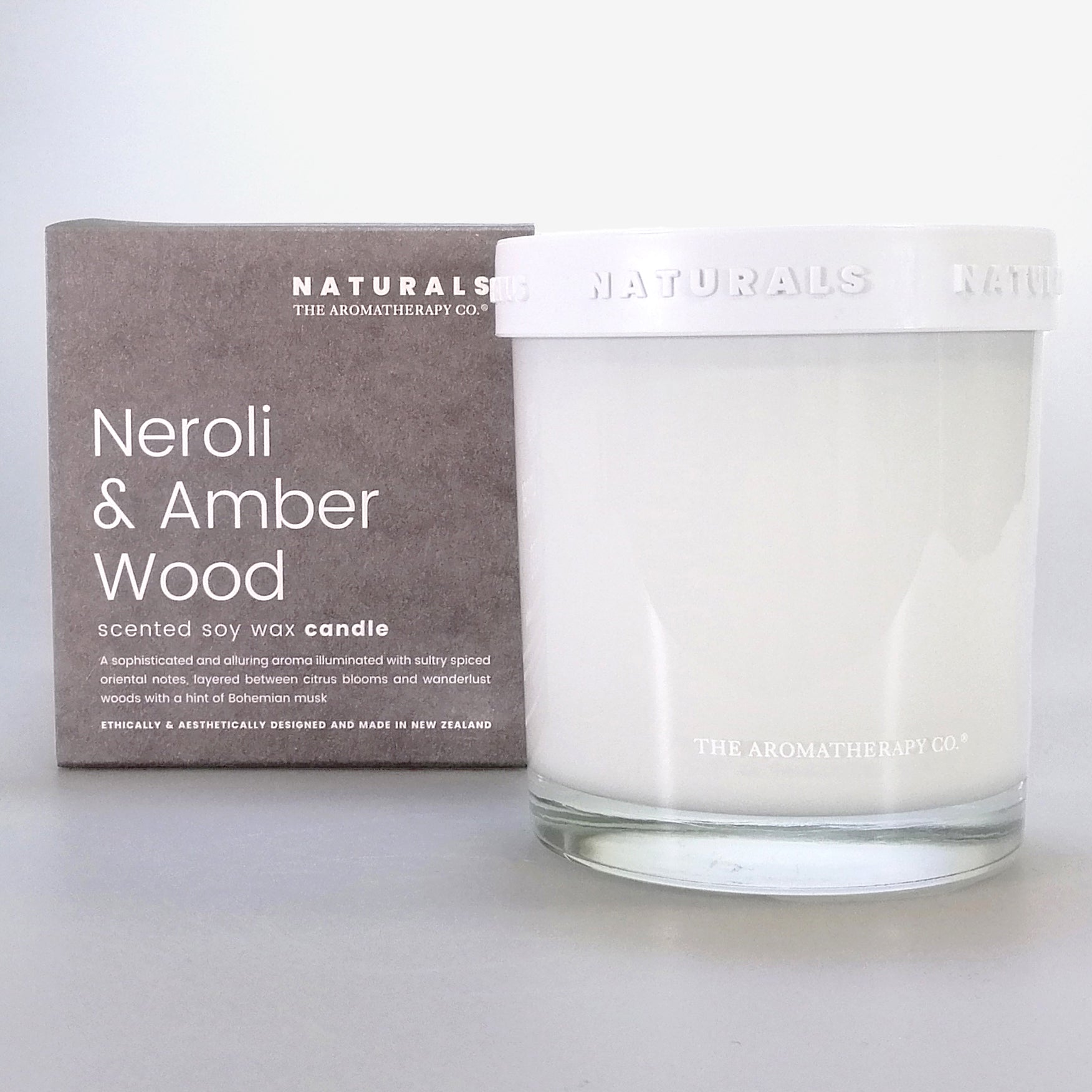 The Aromatherapy Co. Naturals - Neroli & Amber Wood Soy Wax Candle