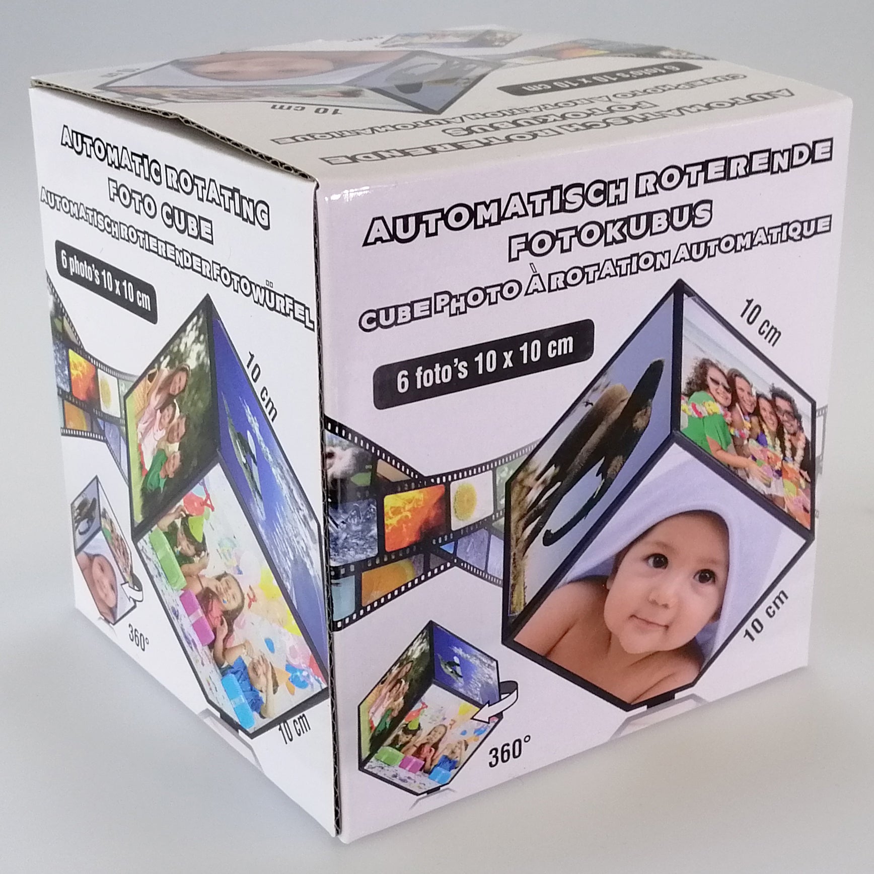 Automatic Rotating Photo-Cube