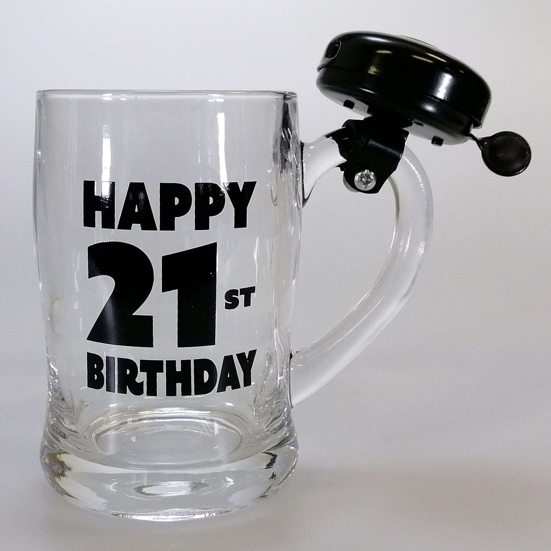 Premium 21st Birthday Stein with Bell
