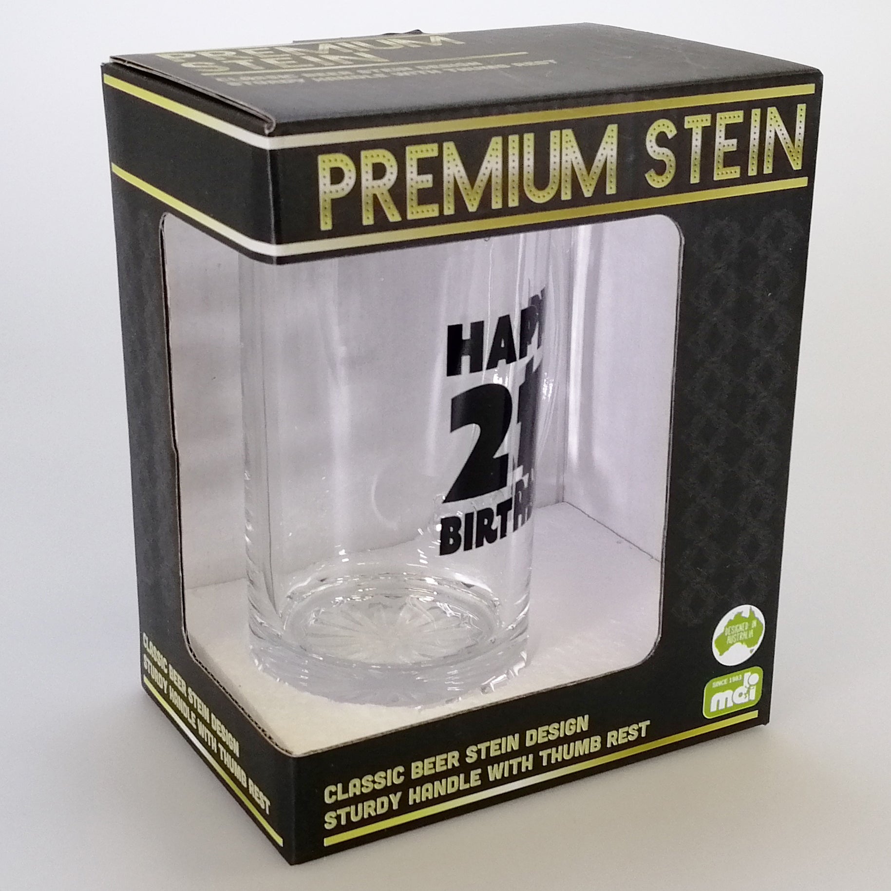 Premium 21st Birthday Stein