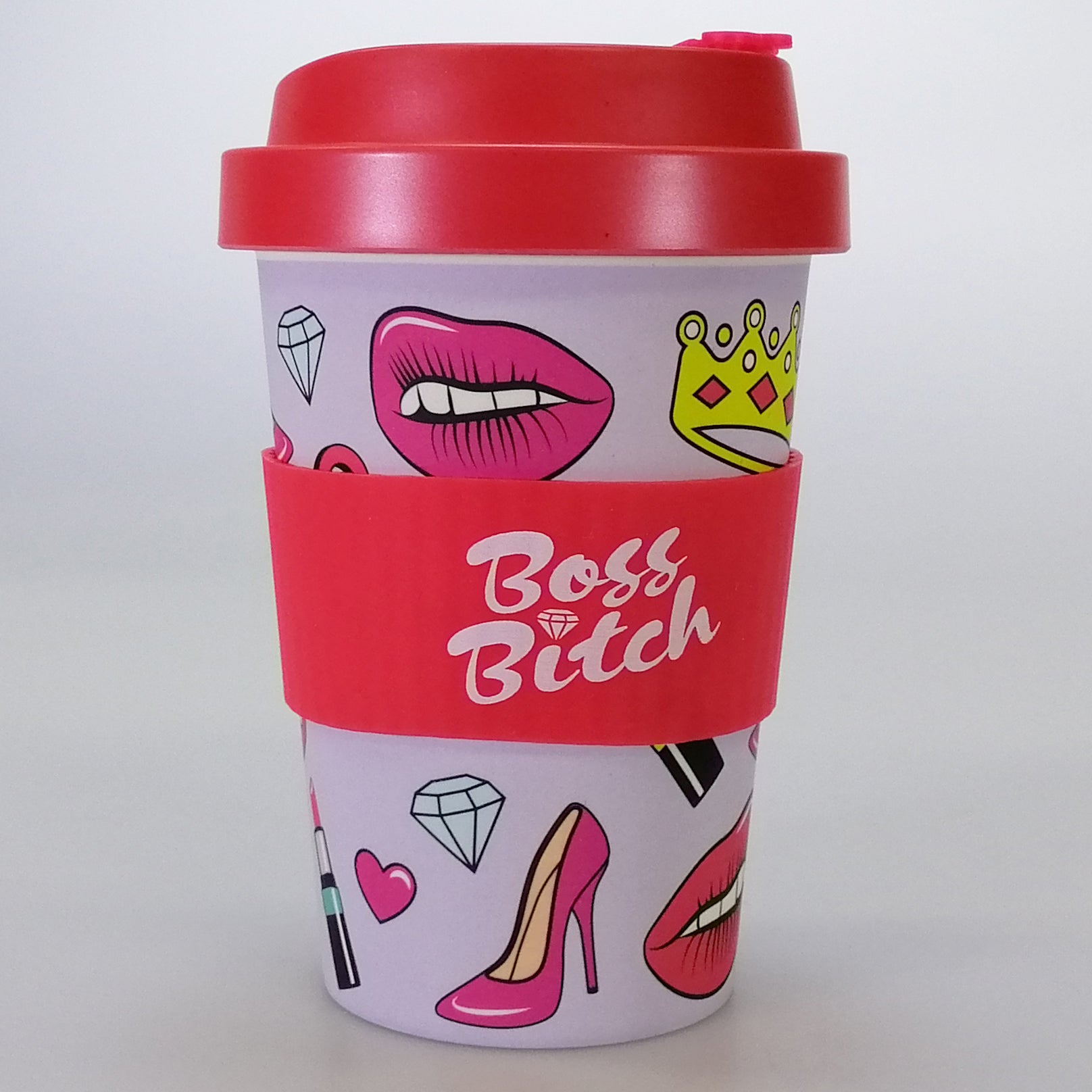 Eco-to-Go Bamboo Cup - Boss B*tch - 470ml