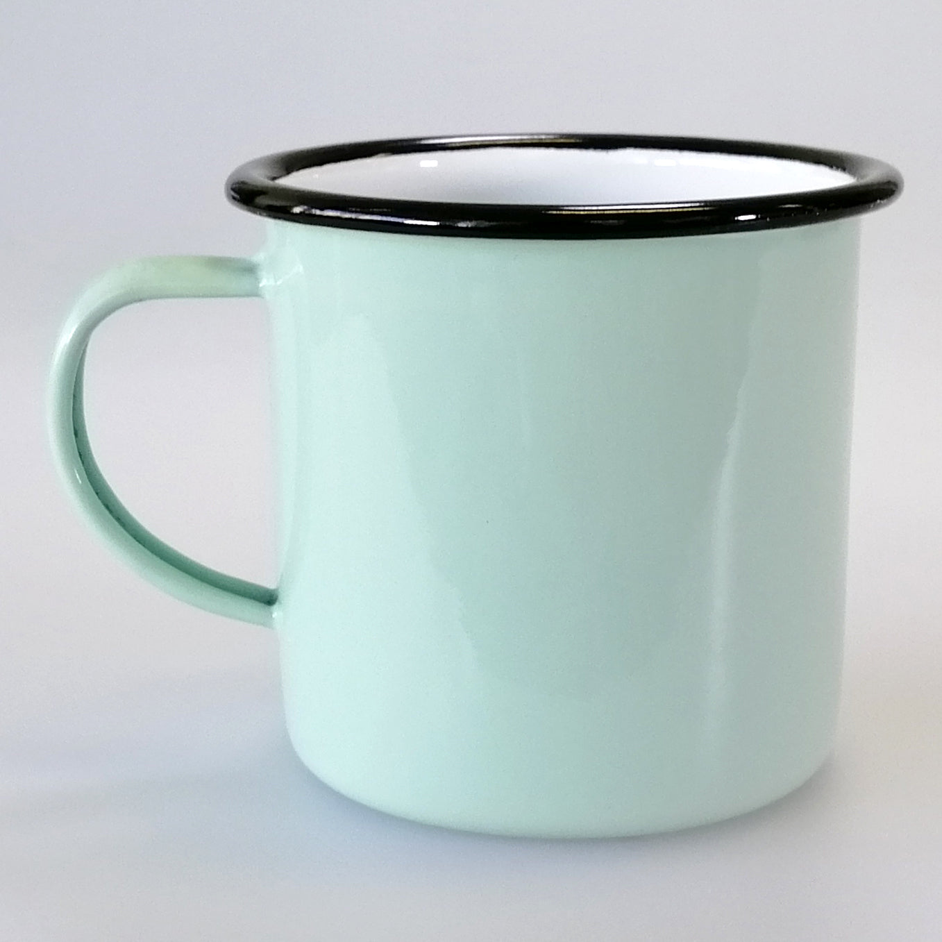 Moana Rd. Enamel Mug - Green Haere Mai