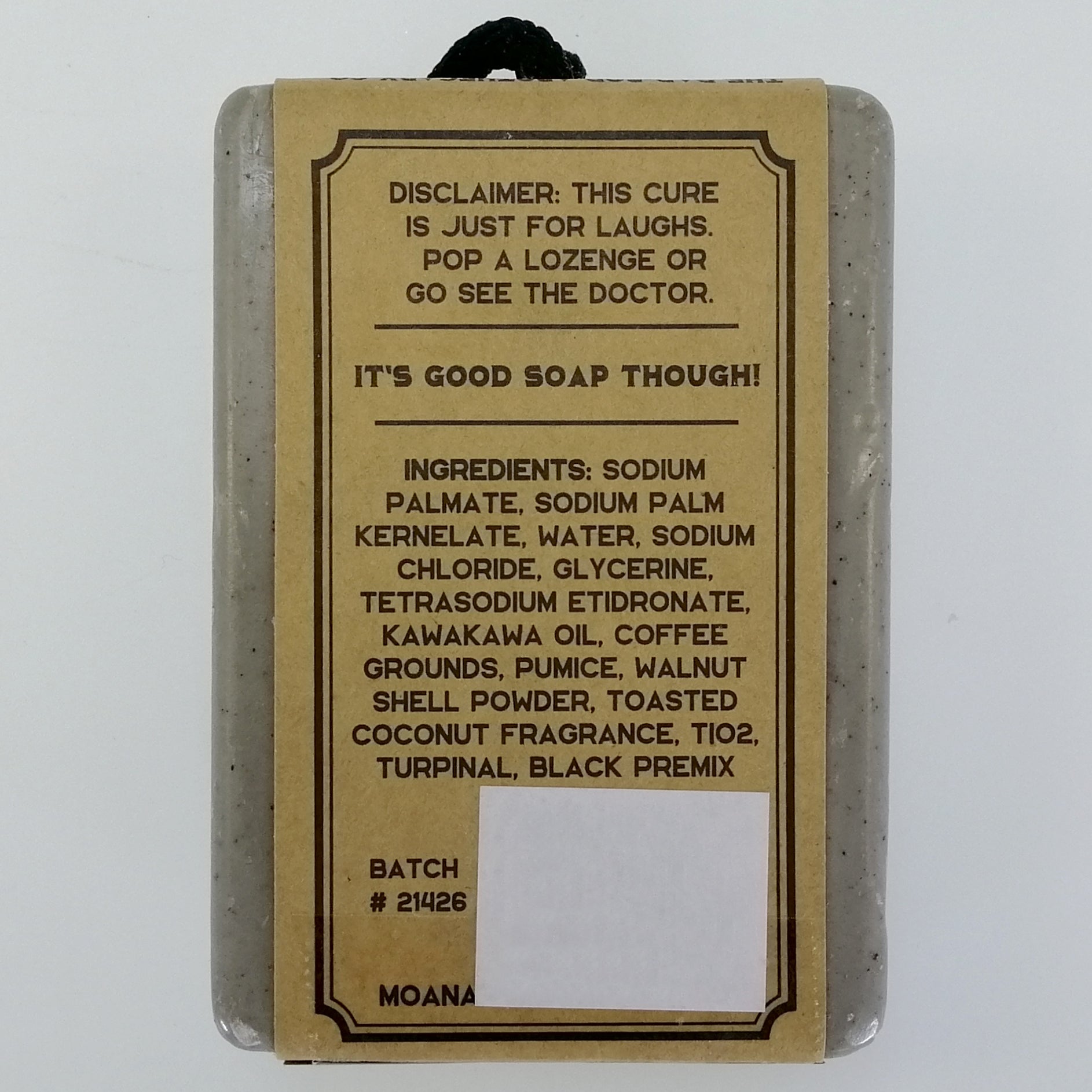 Moana RD - The Dad-Bod Apothecary - Man-Flu Soap