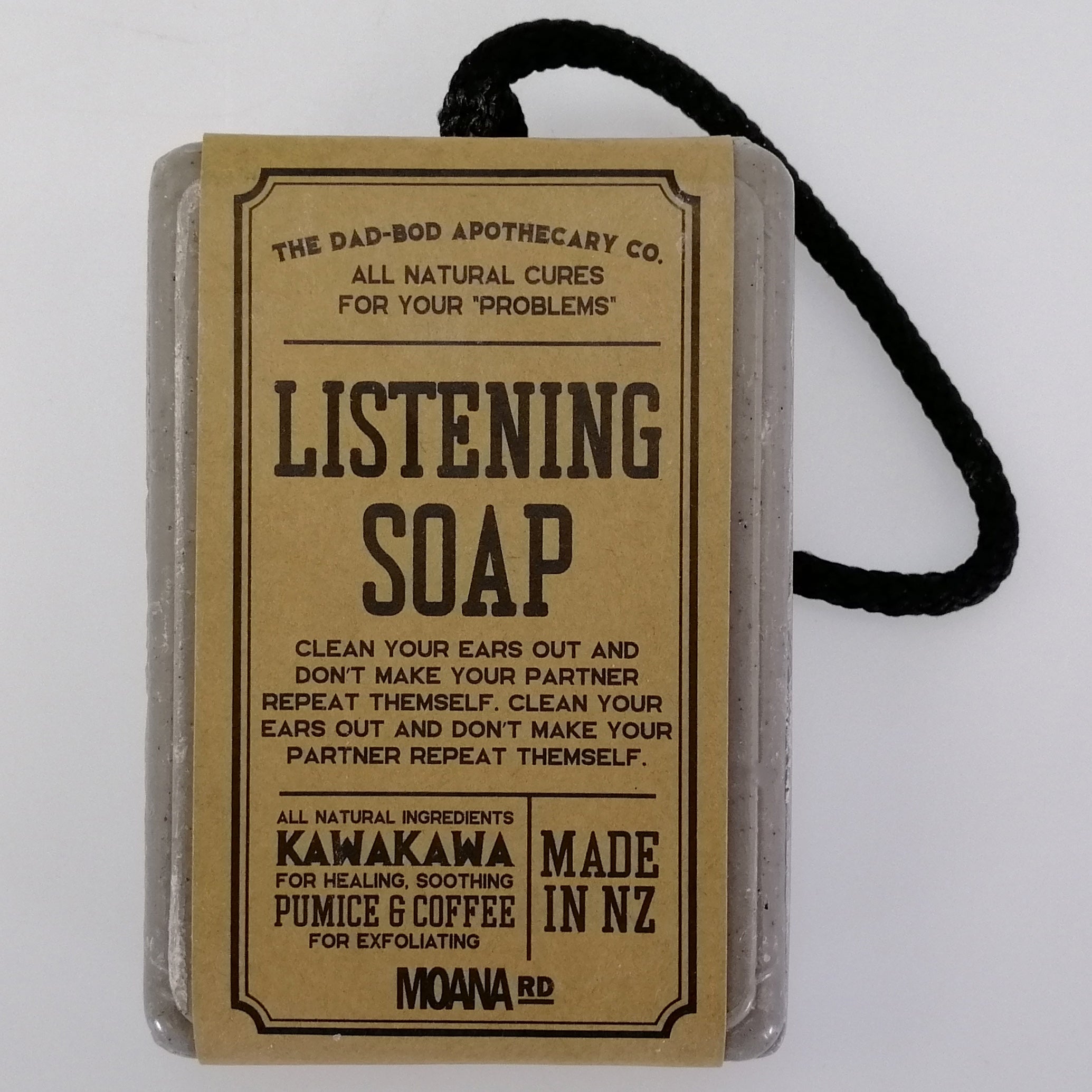 Moana RD - The Dad-Bod Apothecary - Listening Soap