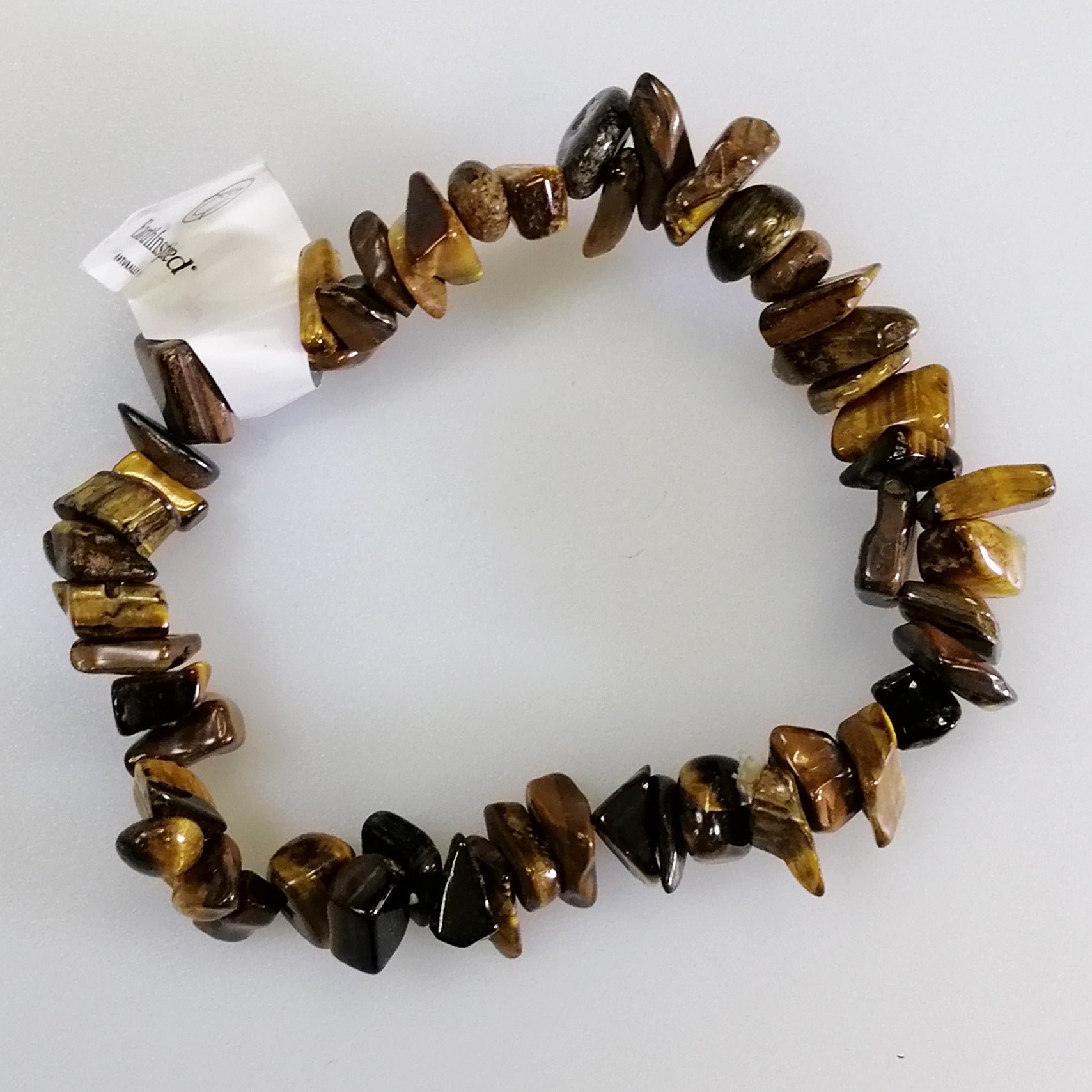 Gem Chip Bracelet - Tiger's Eye