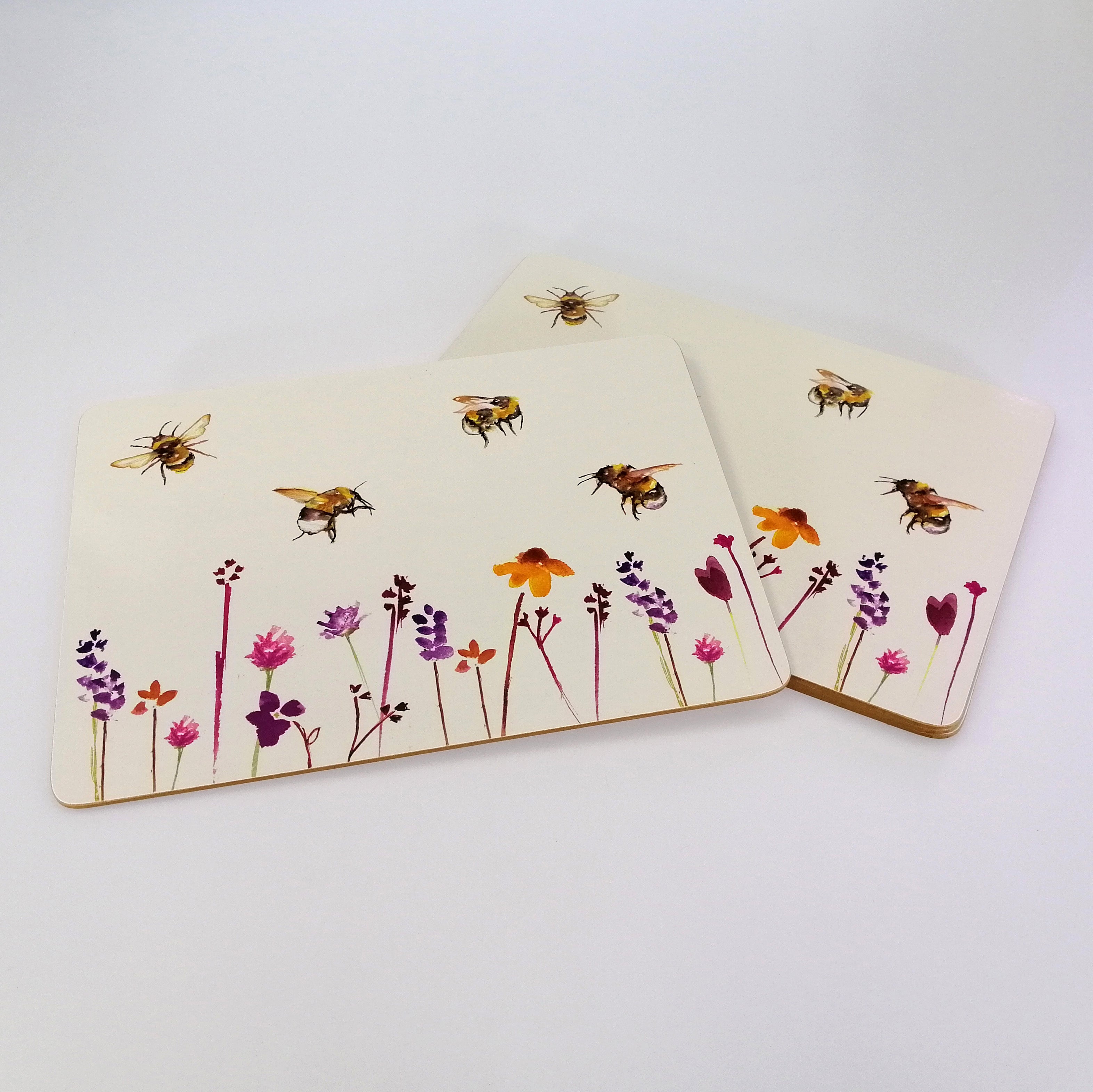 Busy Bees Placemats - Set of 4