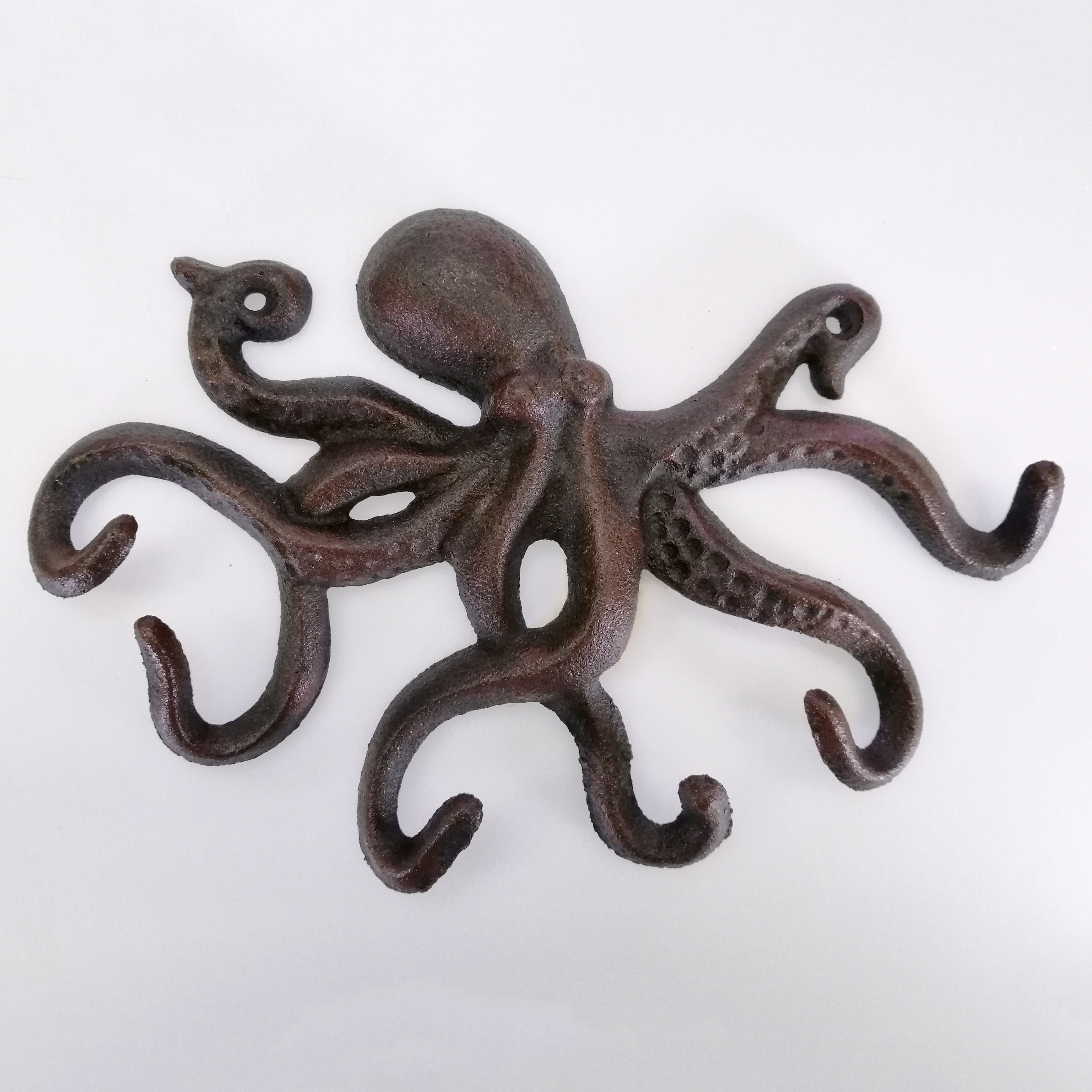 Cast Iron Wall Hooks - Octopus