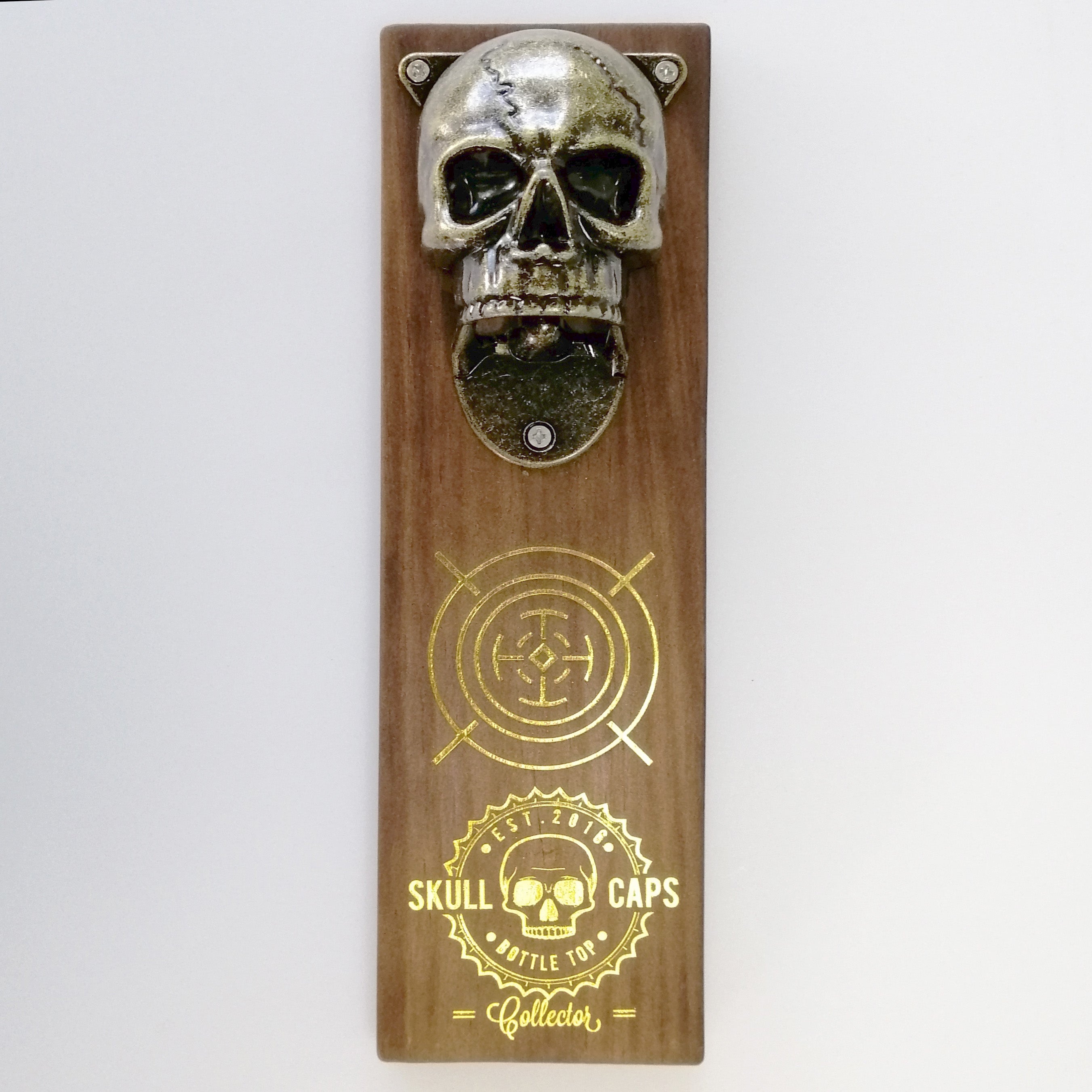 Skull Caps Bottle Top - Magnetic Bottle Opener