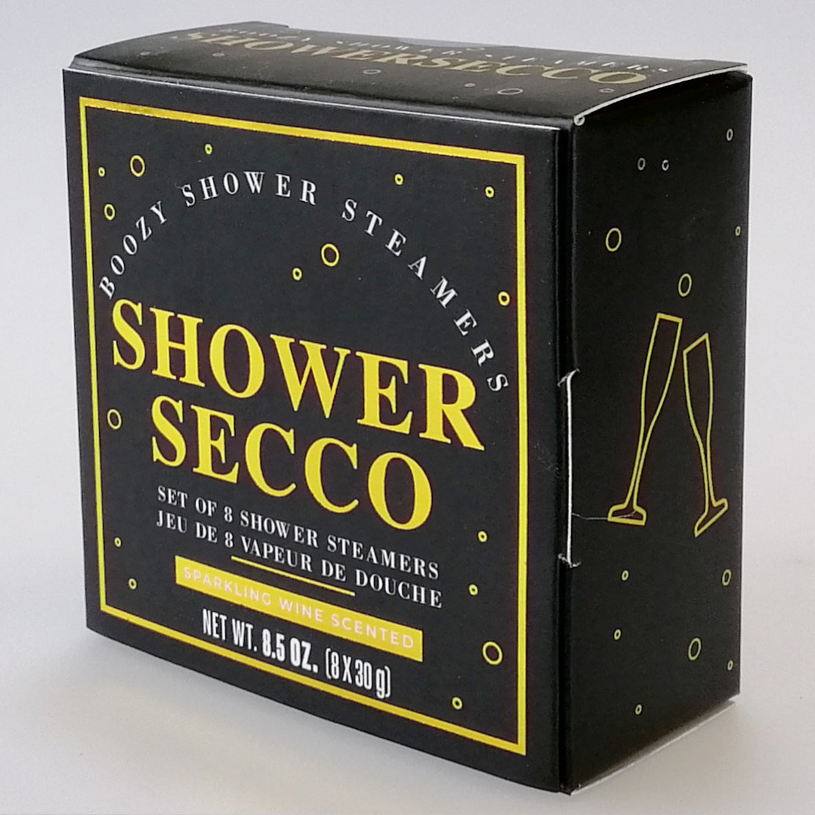 Shower Secco' Boozy Shower Steamers - Set of 8