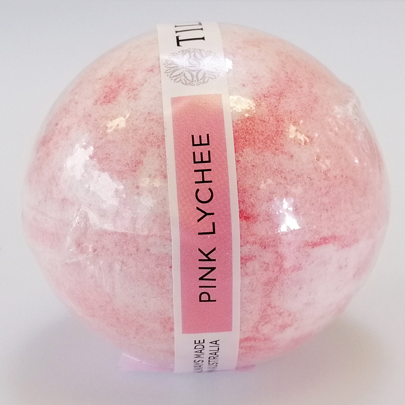 Tilley Bath Bomb 150g - Pink Lychee