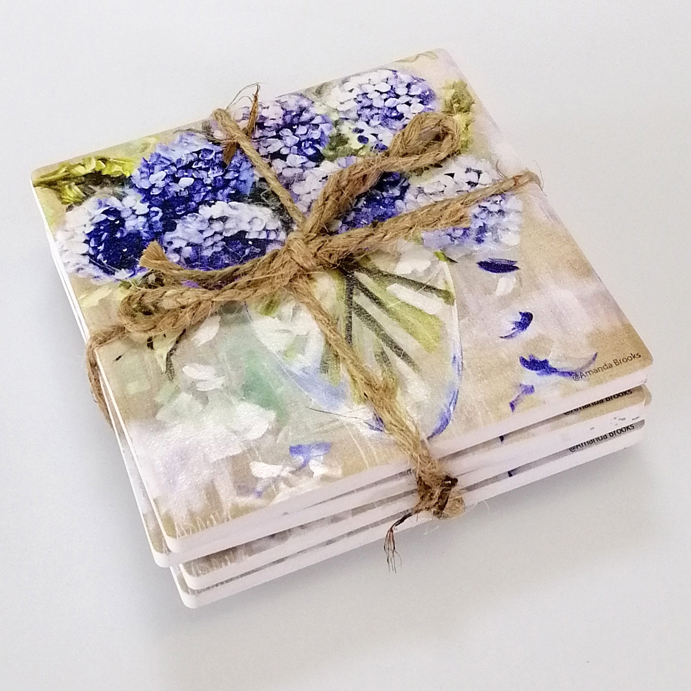 Hydrangeas - Coasters - Set of 4