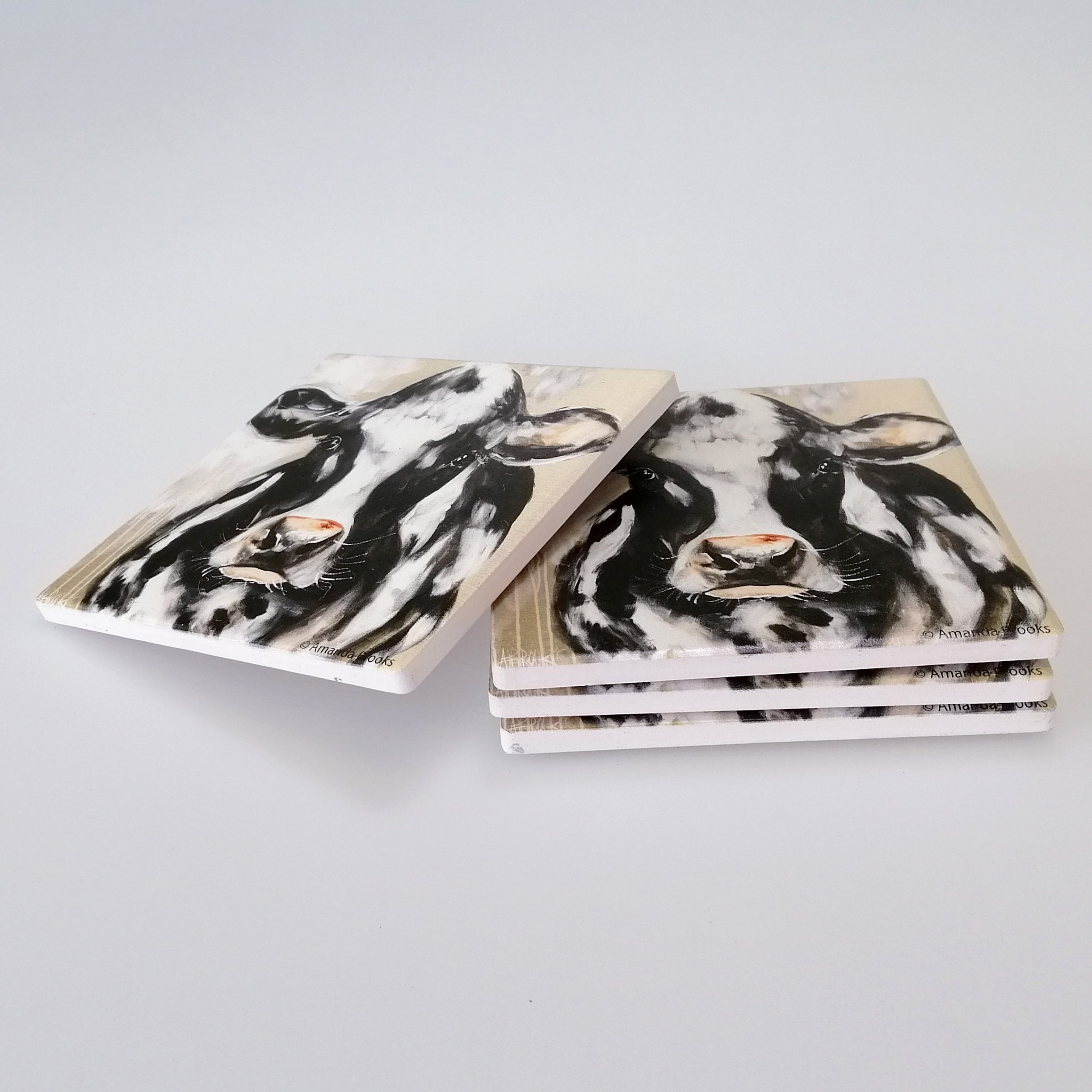 Friesian Molly - Coasters - Set of 4