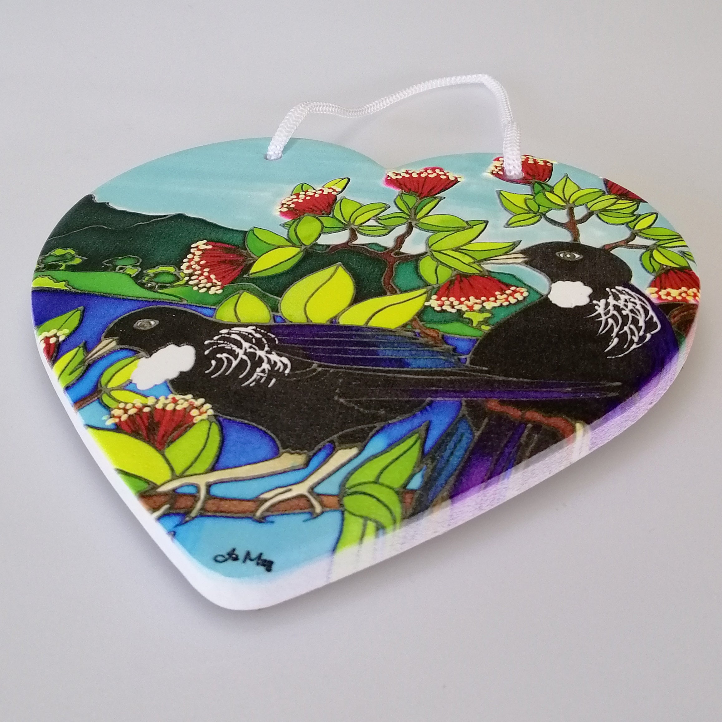 Jo May - Tuis Ceramic Heart Wall Hanging