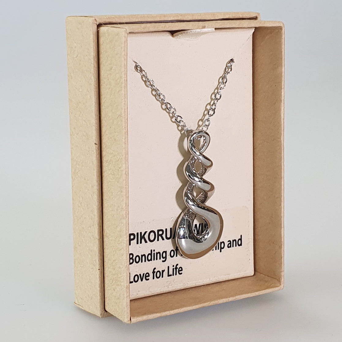 Kiwicraft - Silver Twist Necklace
