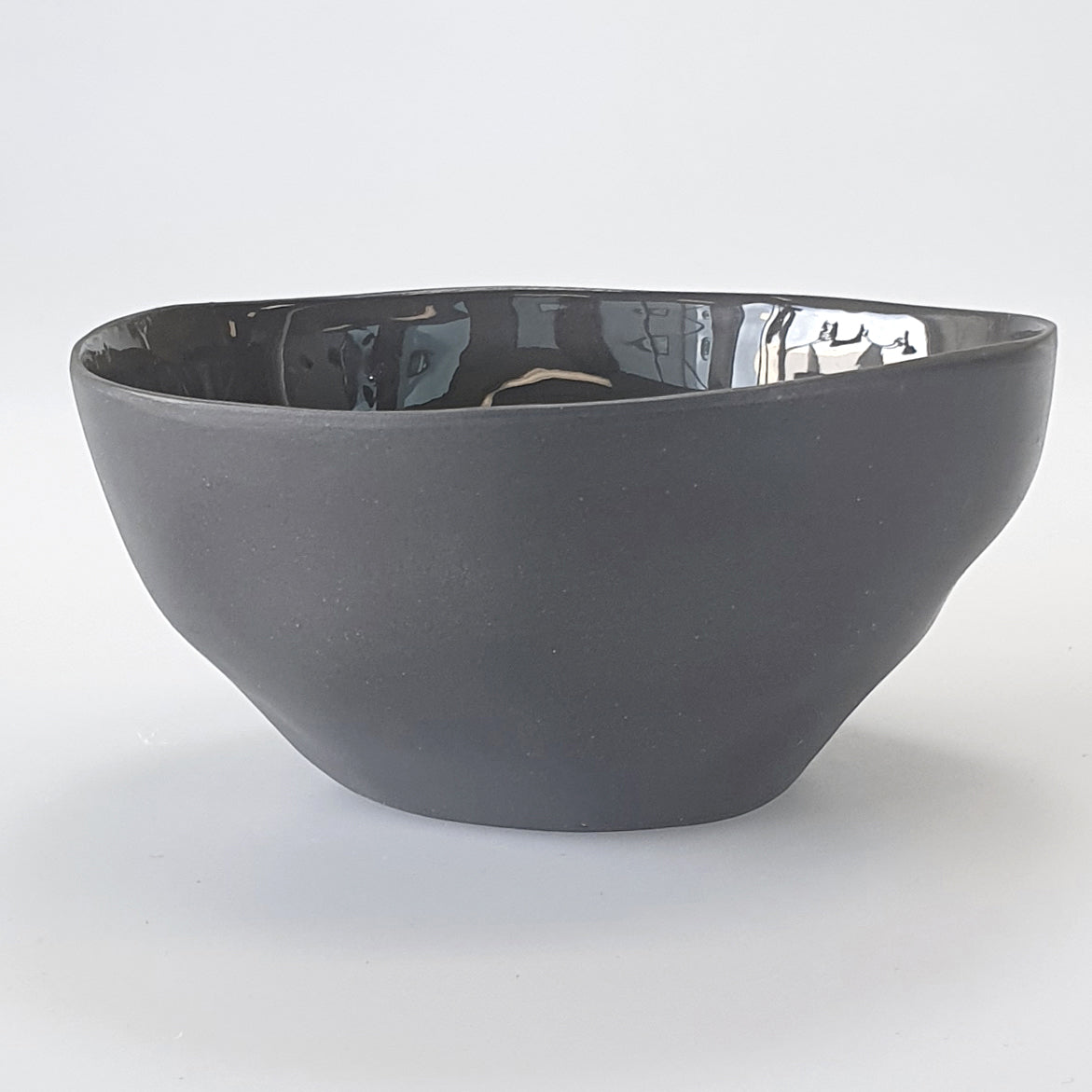 Flax Fruit Bowl - Small - Charcoal
