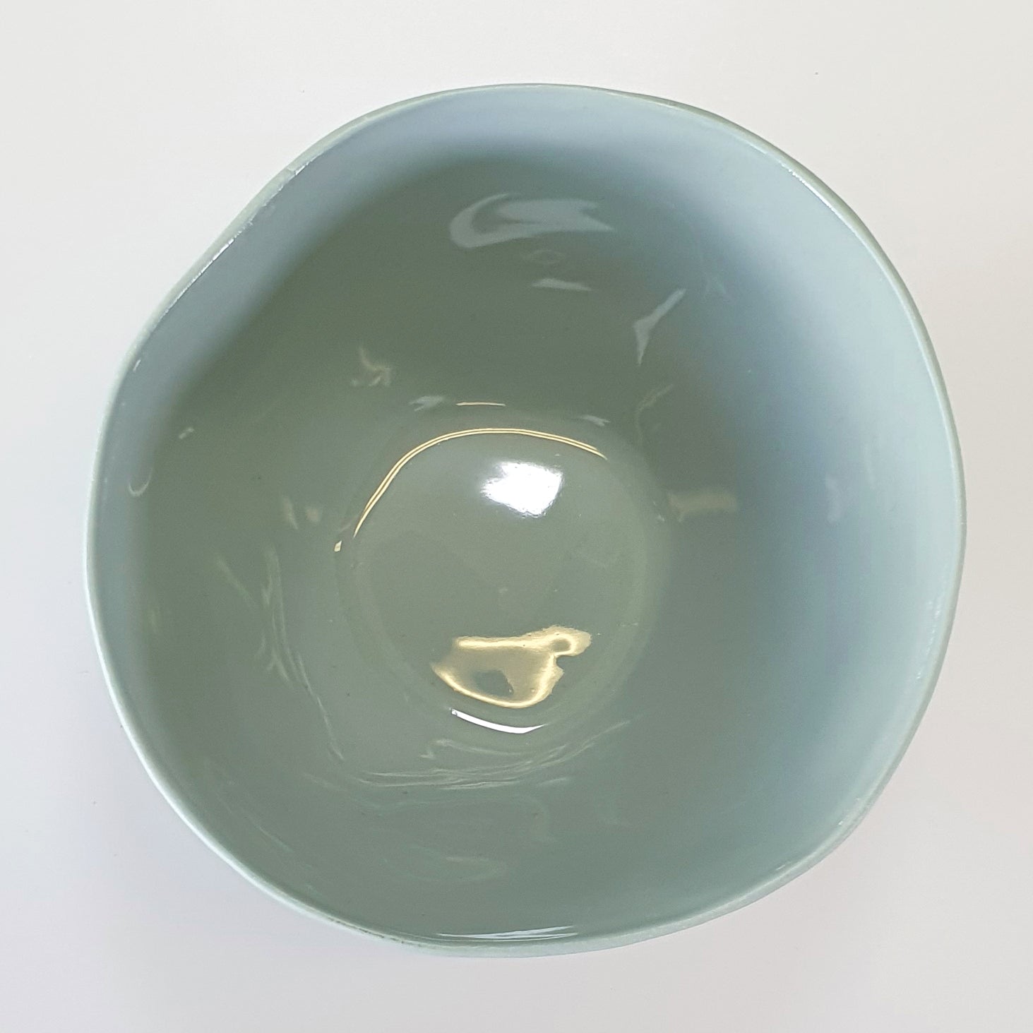 Flax Fruit Bowl - Small - Duck Egg