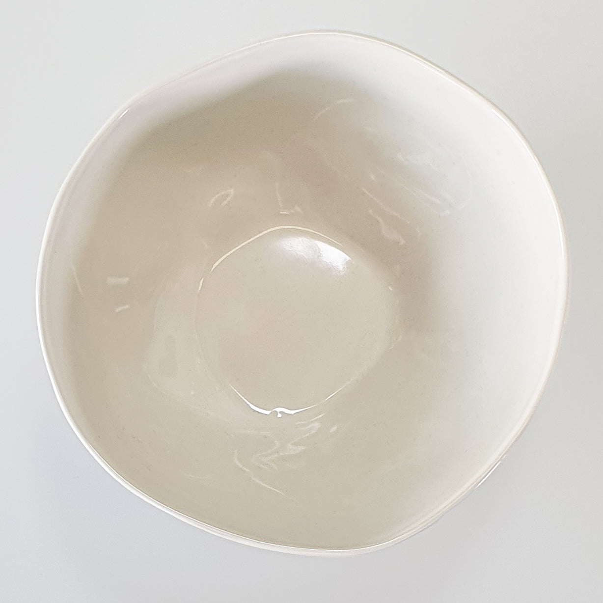 Flax Fruit Bowl - Small - White