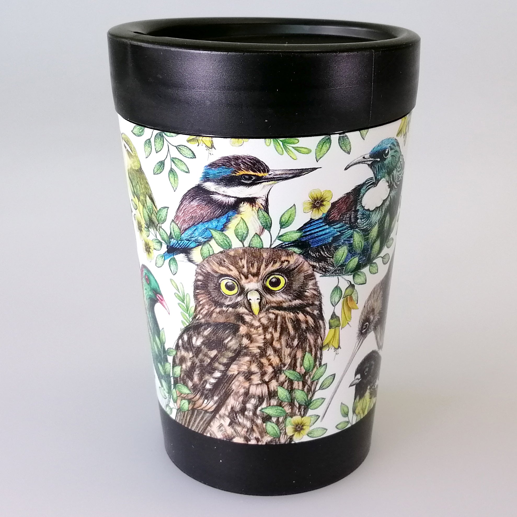 Reusable Coffee Cup - Birds of NZ