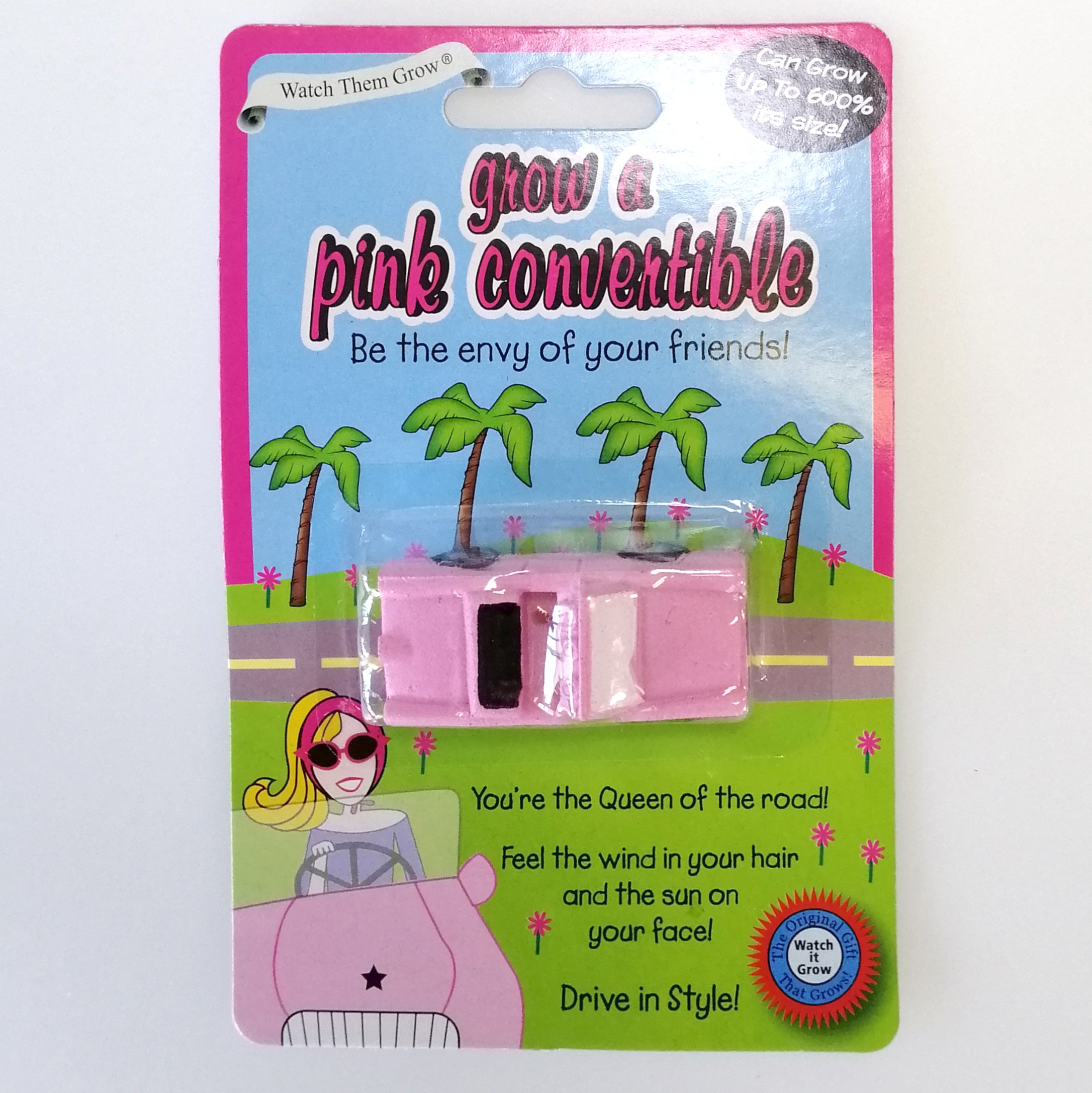 Grow Your Own Pink Convertible, novelty and fun, novelty