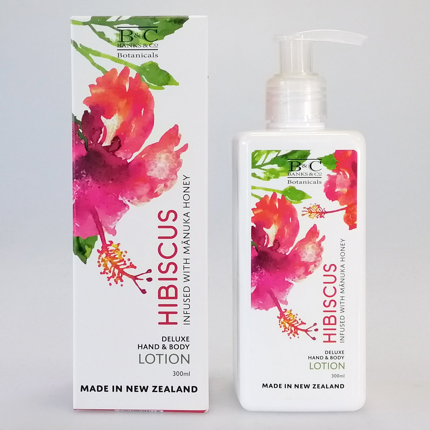 Banks & Co. Botanicals - Hibiscus - Hand & Body Lotion