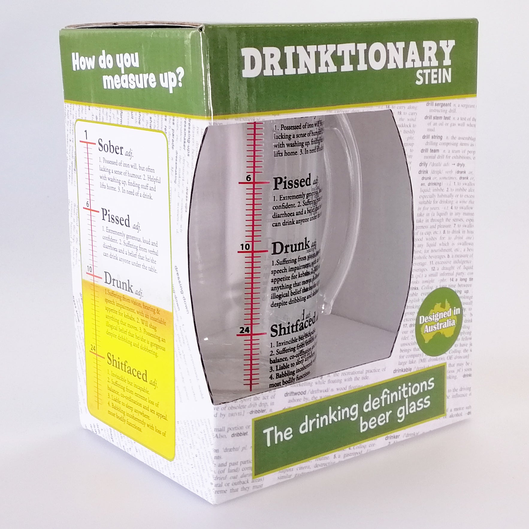 Drinktionary' Beer Stein - 14oz