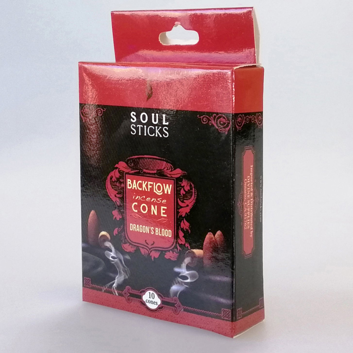 Soul Sticks Backflow Incense Cones - Dragon's Blood