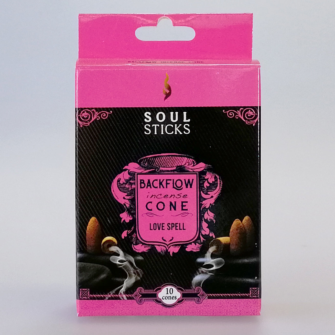 Soul Sticks Backflow Incense Cones - Love Spell