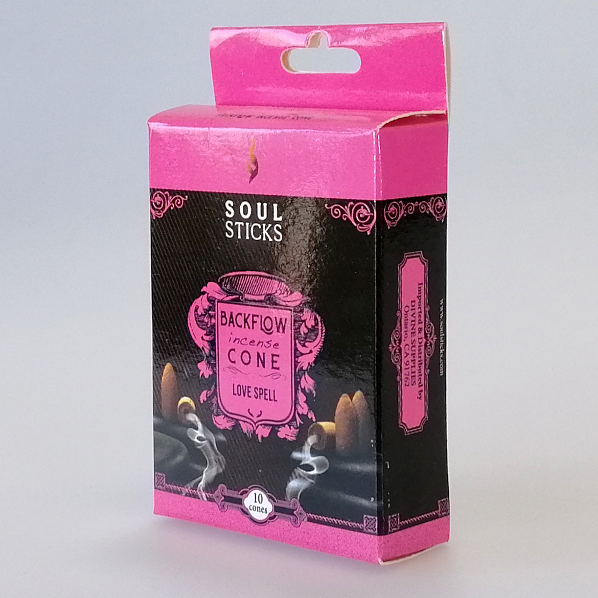 Soul Sticks Backflow Incense Cones - Love Spell