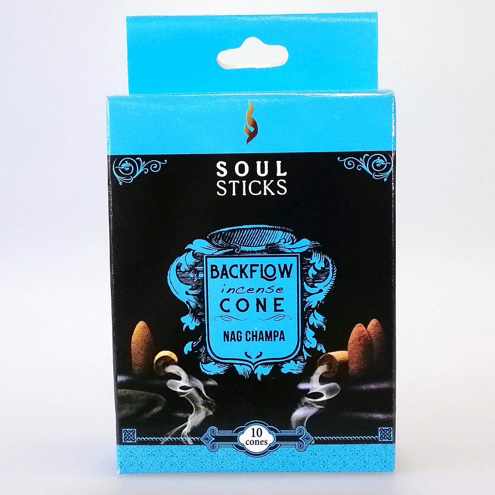 Soul Sticks Backflow Incense Cones - Nag Champa