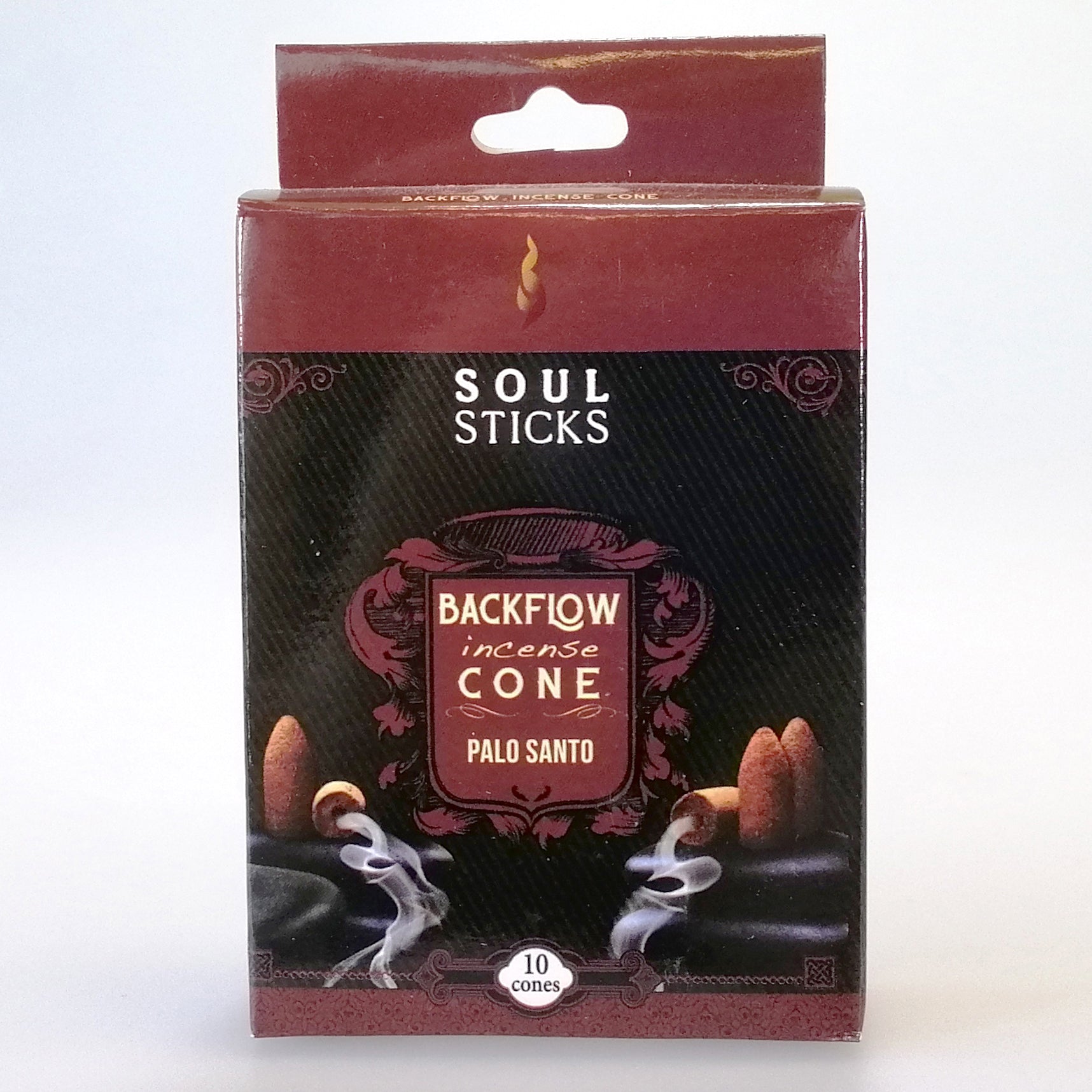 Soul Sticks Backflow Incense Cones - Palo Santo