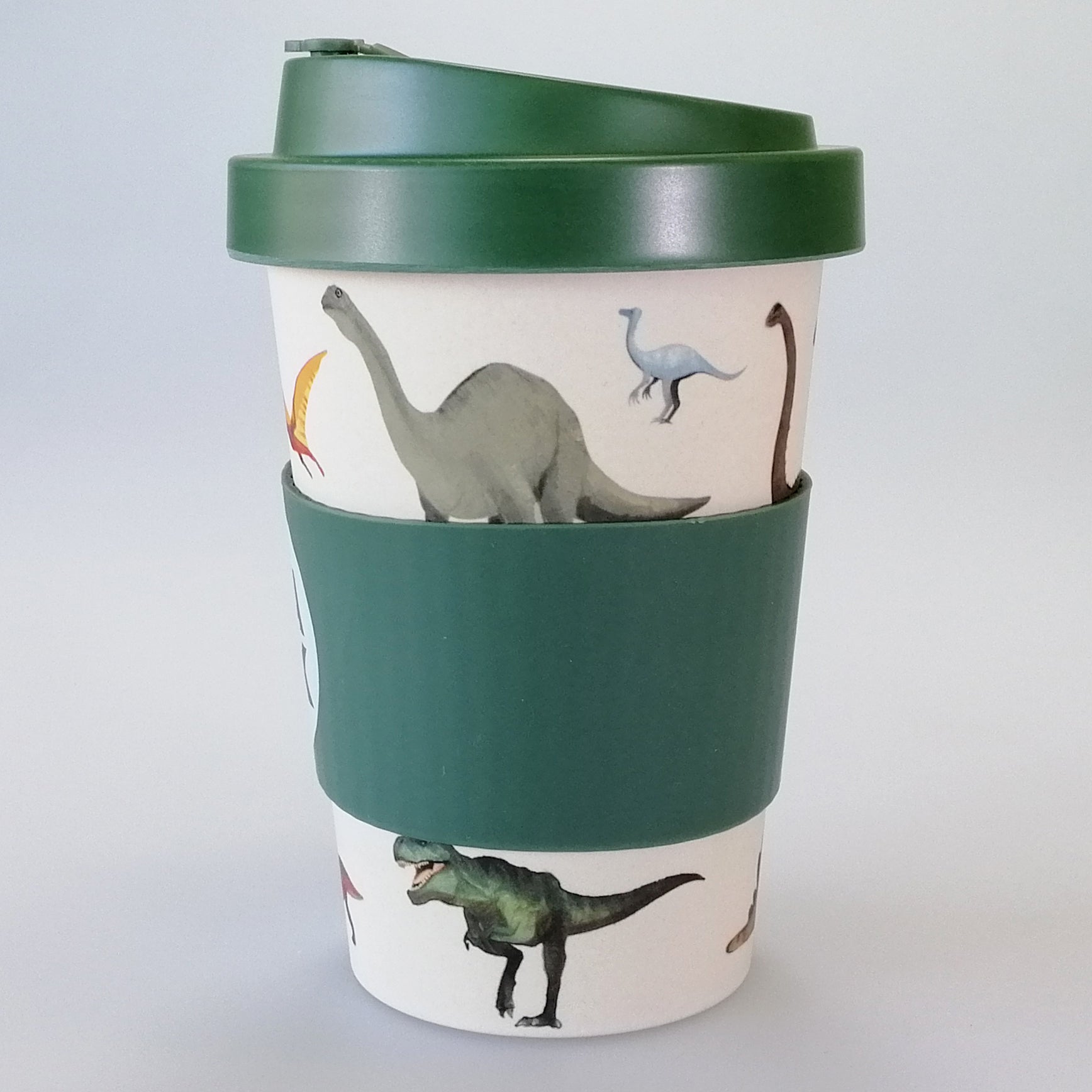 Eco-to-Go Bamboo Cup - 'Tea Rex' - 470ml