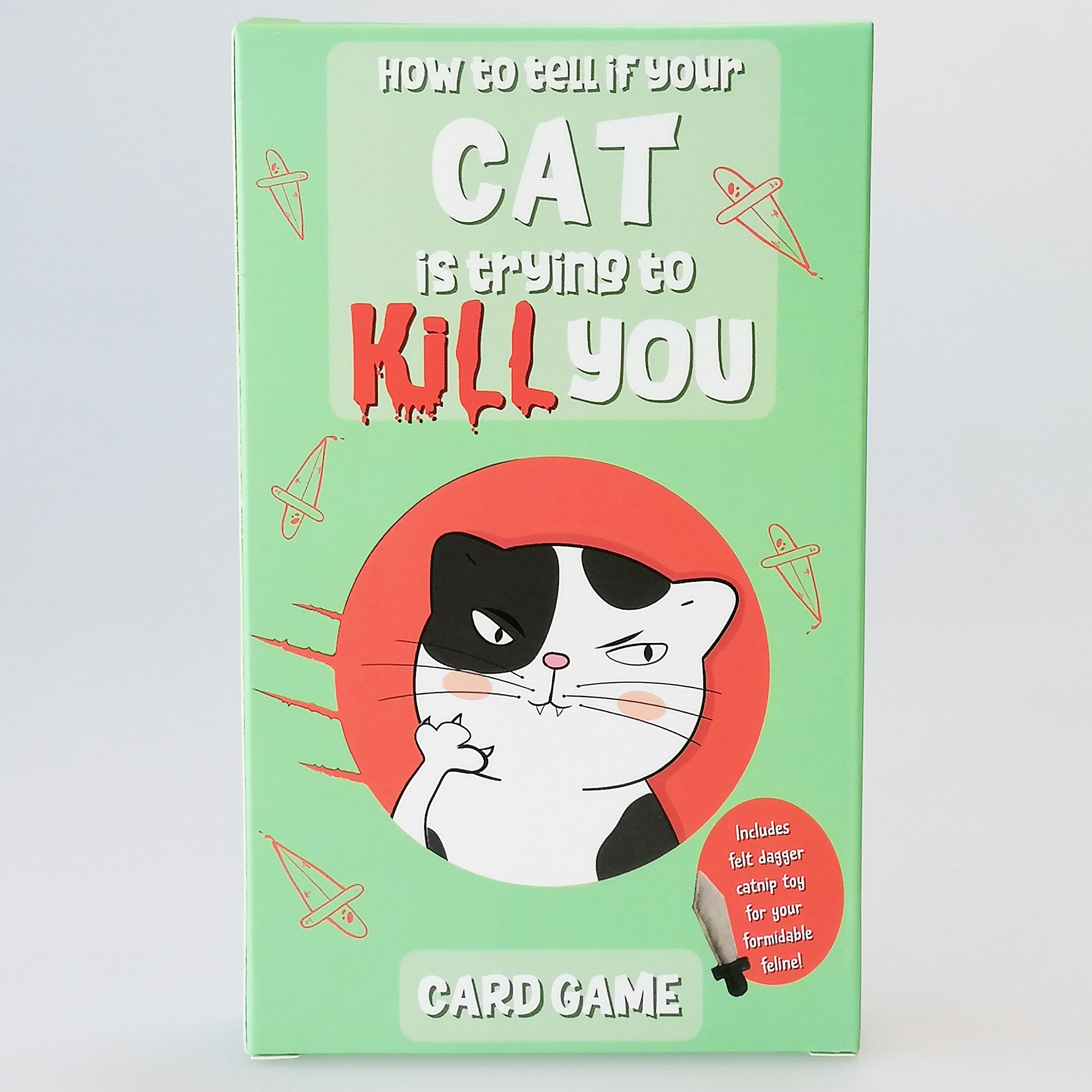 How to Tell if Your Cat is Trying to Kill You' Card Game