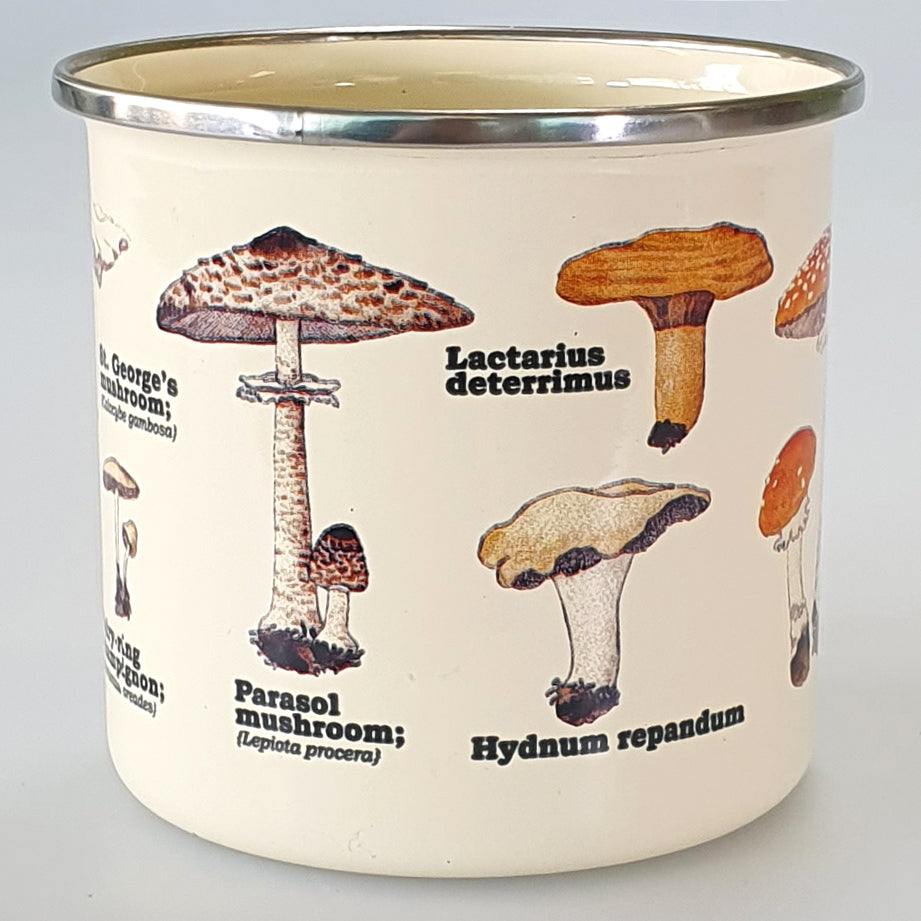 Enamel Mug - Mushrooms