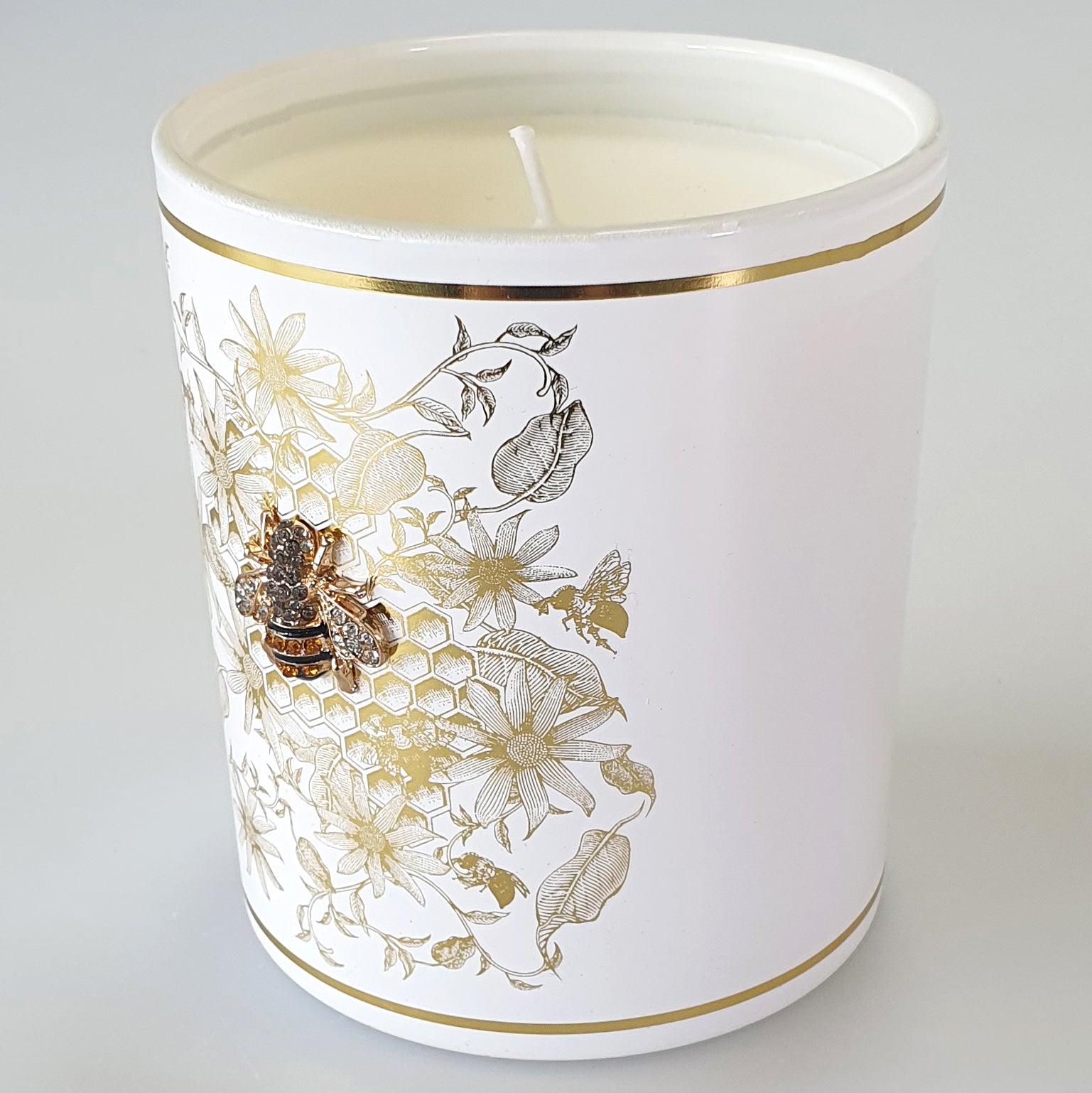 Honeycomb Bees - Floral Honey Soy Wax Candle