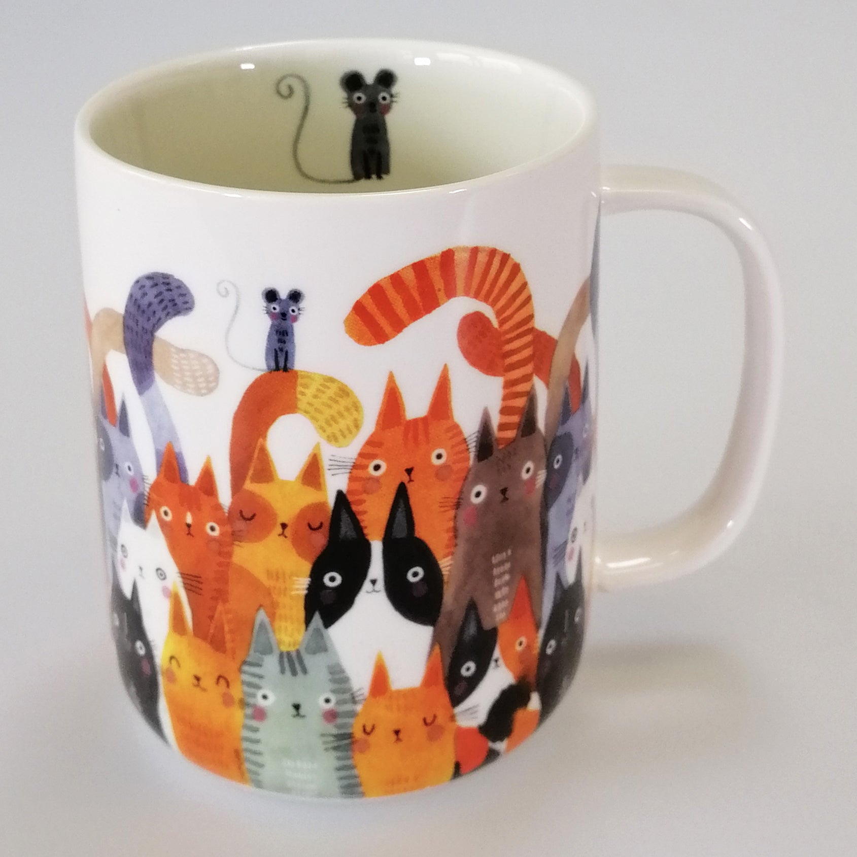 Ashdene Quirky Cats 'Photobomb' Mug