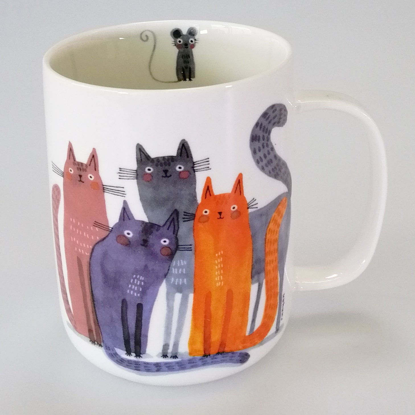 Ashdene Quirky Cats 'Four Friends' Mug