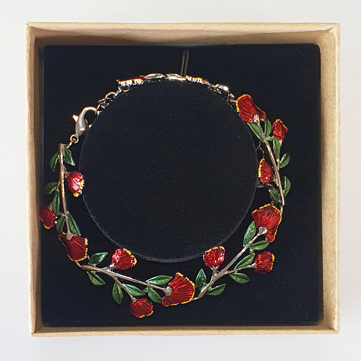 Kiwicraft - Pohutukawa Bracelet