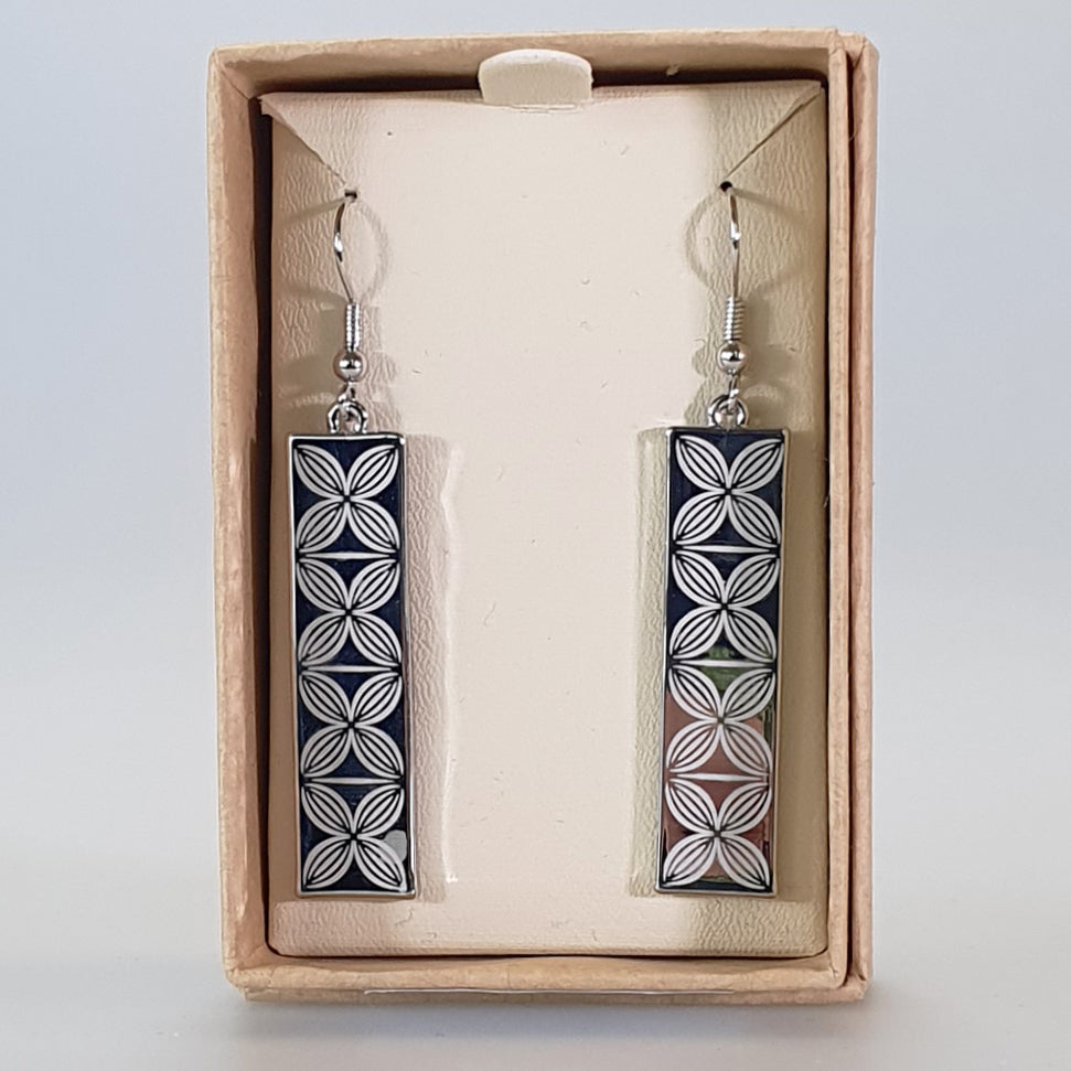 Kiwicraft - Laser Pasifika Earrings