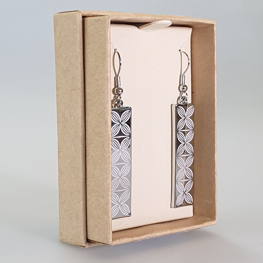 Kiwicraft - Laser Pasifika Earrings